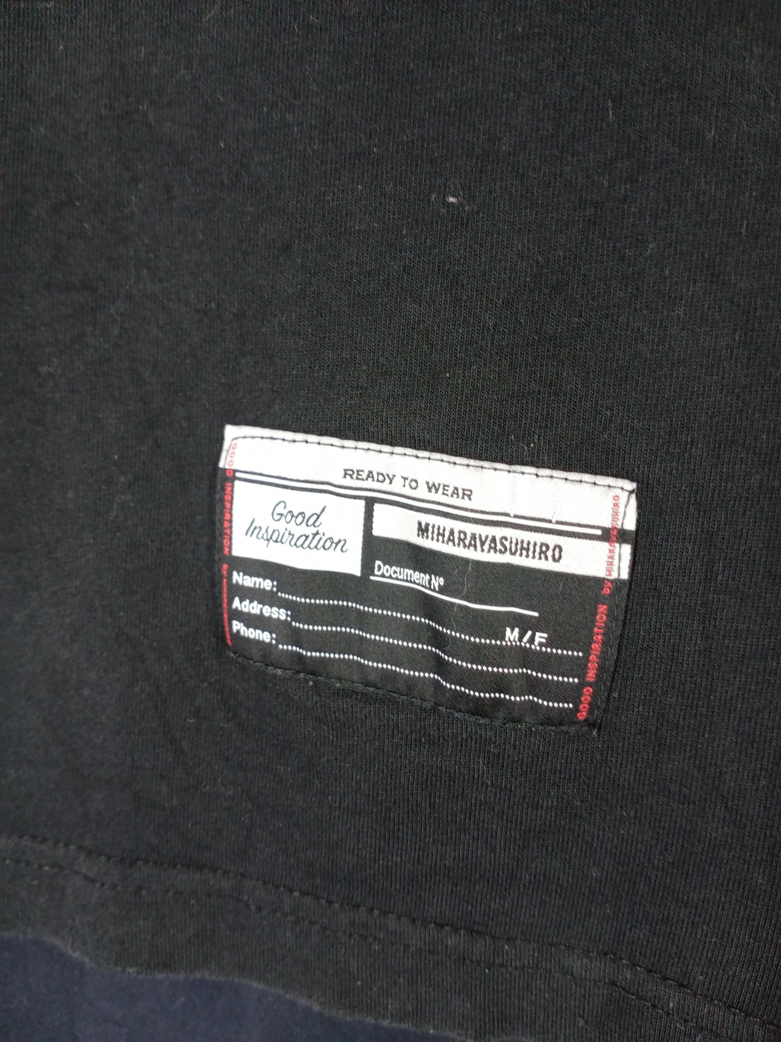 Maison MIHARA YASUHIRO MIHARAYASUHIRO X GU GOOD INSPIRATION TSHIRT Size US M / EU 48-50 / 2 - 8 Thumbnail
