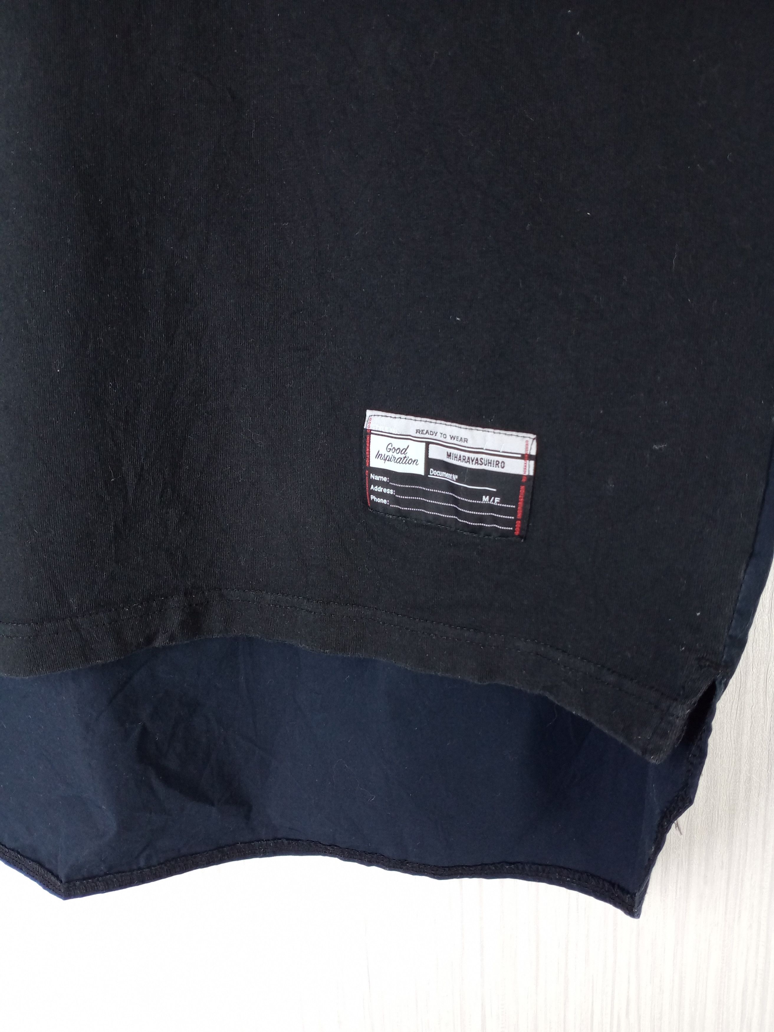 Maison MIHARA YASUHIRO MIHARAYASUHIRO X GU GOOD INSPIRATION TSHIRT Size US M / EU 48-50 / 2 - 4 Thumbnail