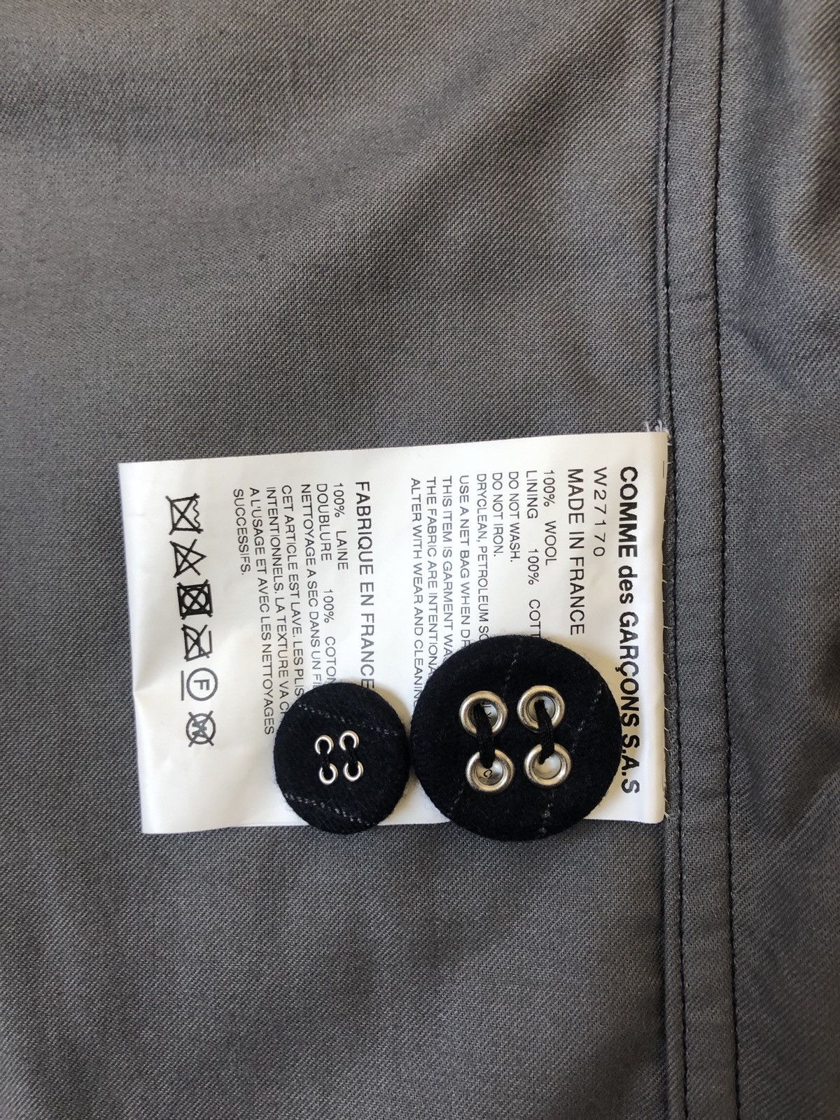 Comme des Garcons CDG Shirt Jacket Size 48R - 5 Thumbnail