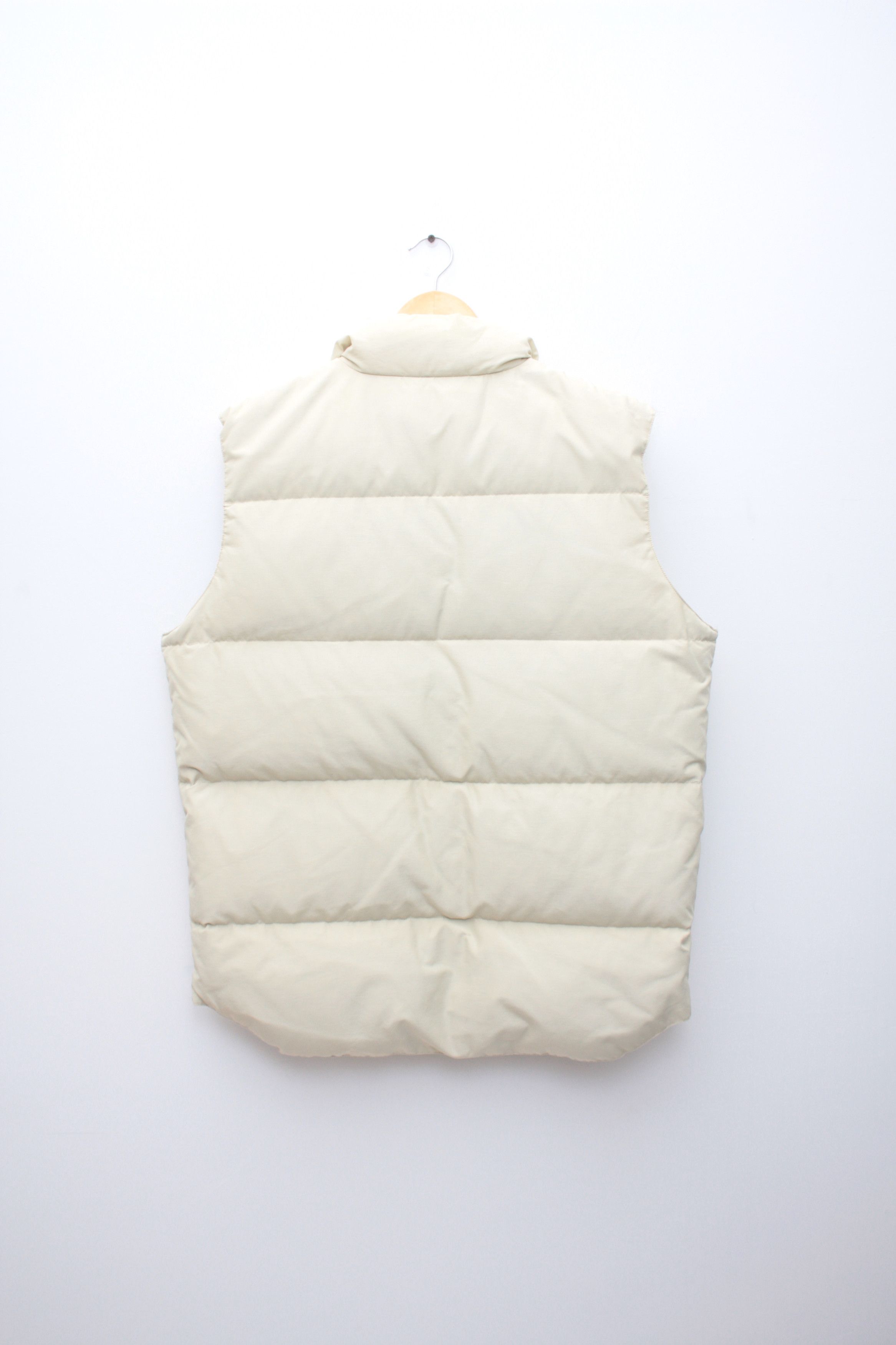 Woolrich Woolen Mills Woolrich Beige Puffer Down Vest Medium Men's Size US M / EU 48-50 / 2 - 2 Thumbnail