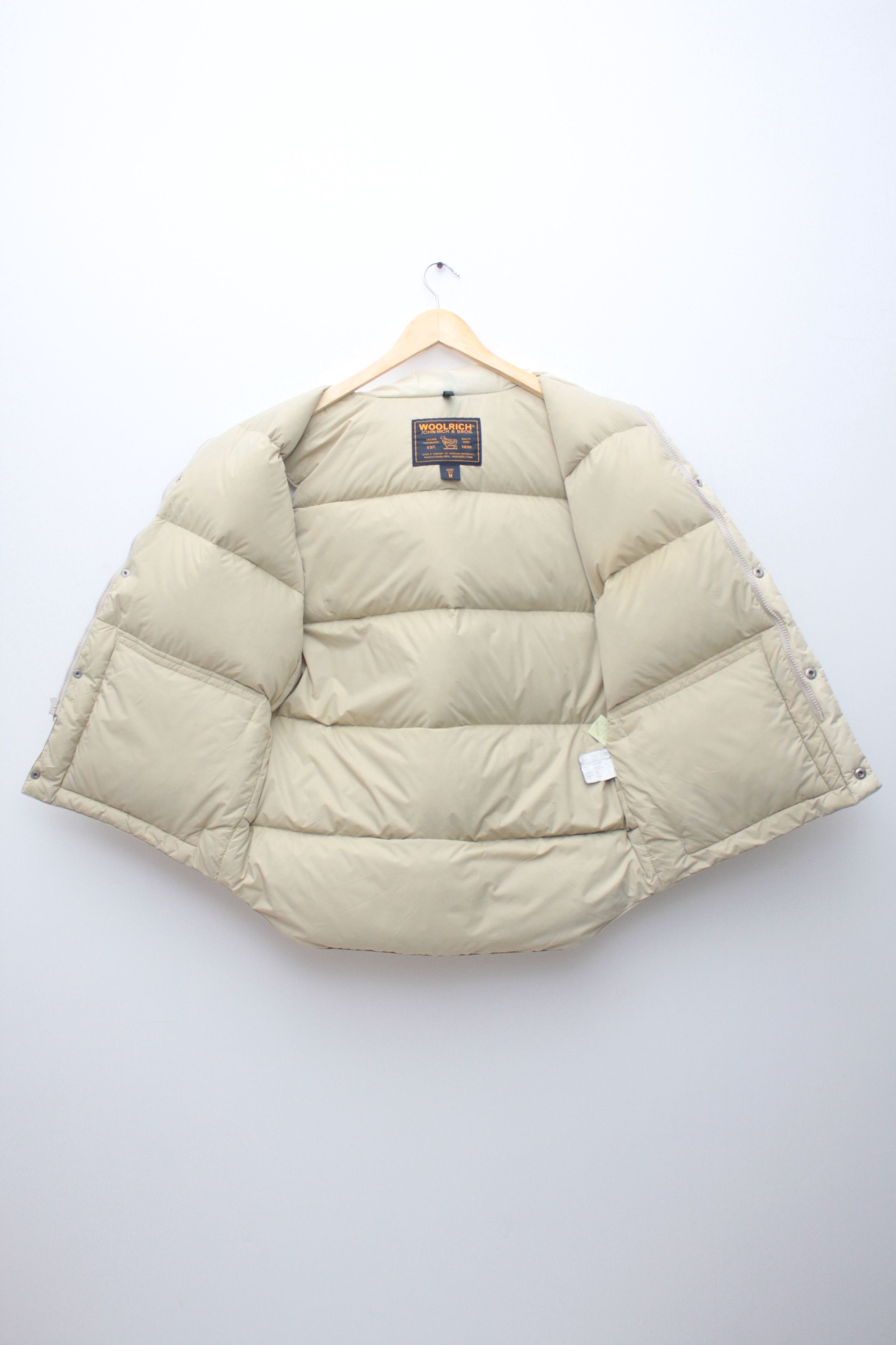 Woolrich Woolen Mills Woolrich Beige Puffer Down Vest Medium Men's Size US M / EU 48-50 / 2 - 3 Thumbnail