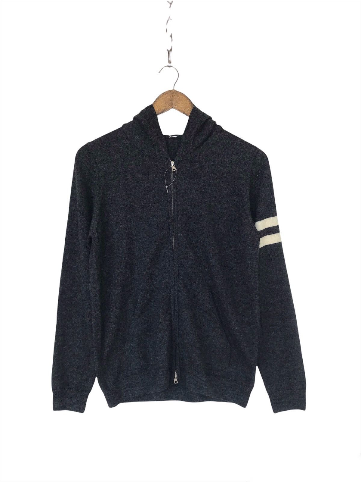 Japanese Sophnet Stripe Sleeve Hoodie