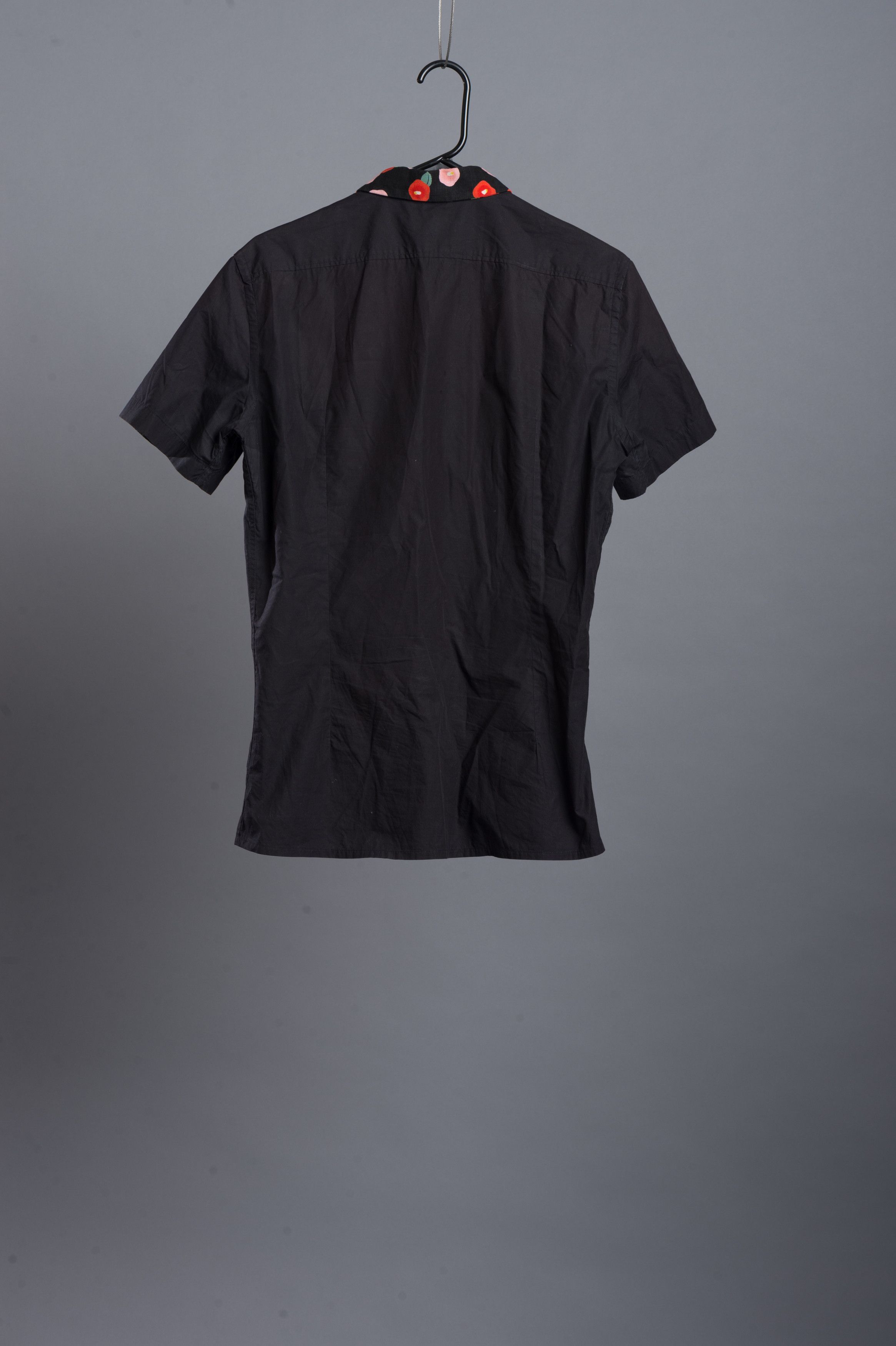 Raf Simons RARE Black Flower button up Size US M / EU 48-50 / 2 - 2 Thumbnail