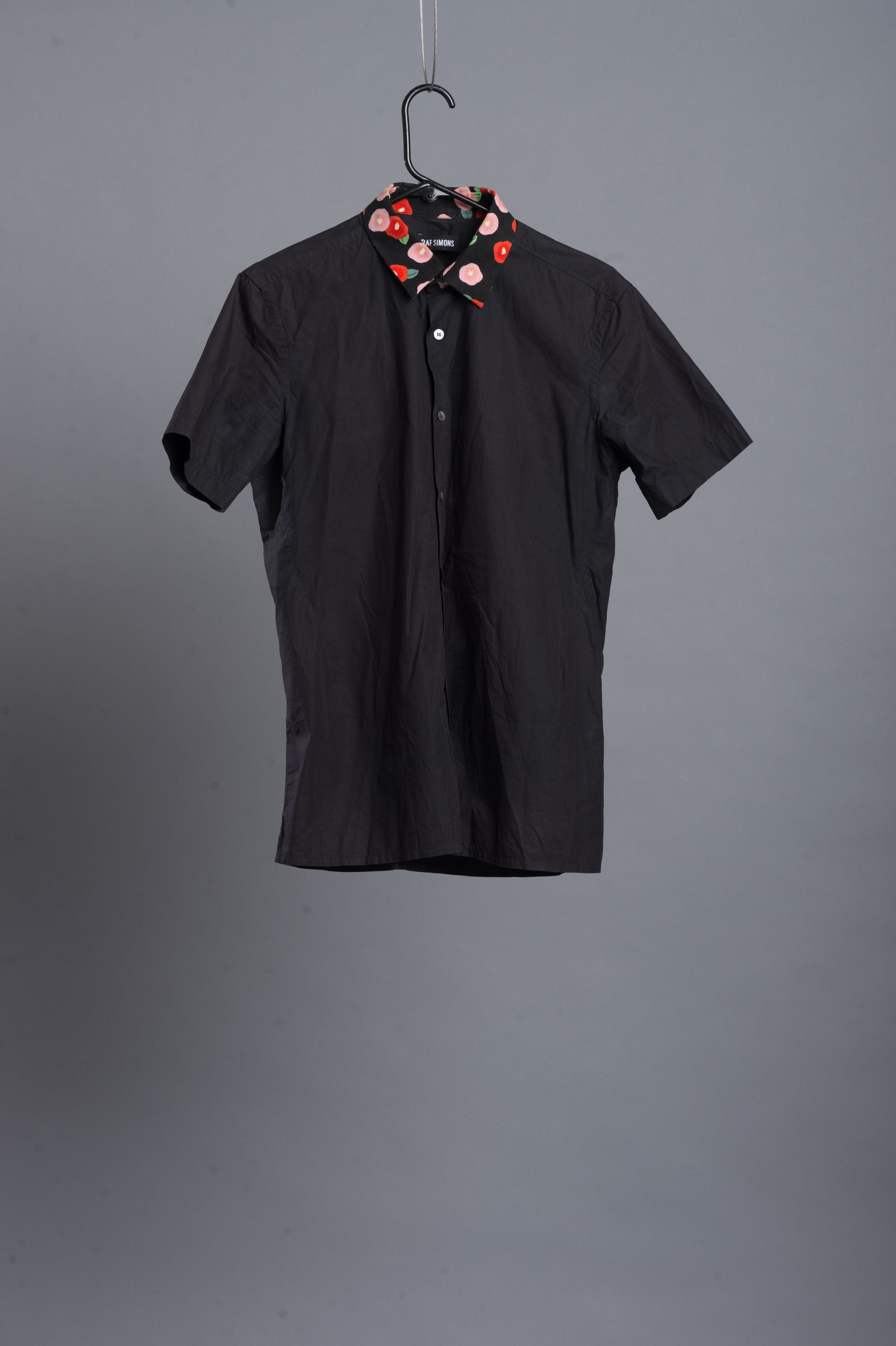 RARE Black Flower button up