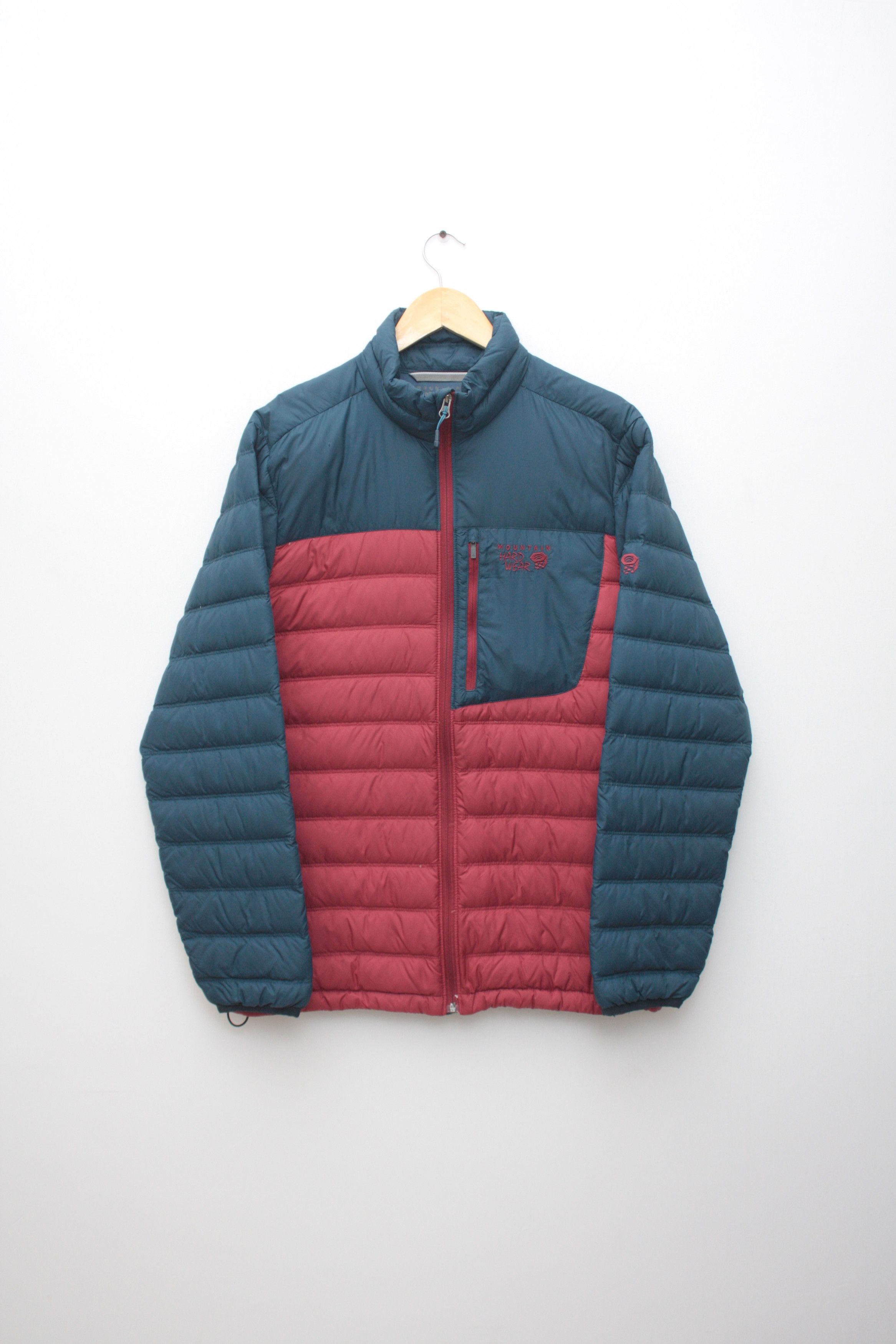 Mountain Hardwear Mountain Hardwear Micro Down Navy Red Puffer Jacket Men's Size US M / EU 48-50 / 2 - 1 Thumbnail