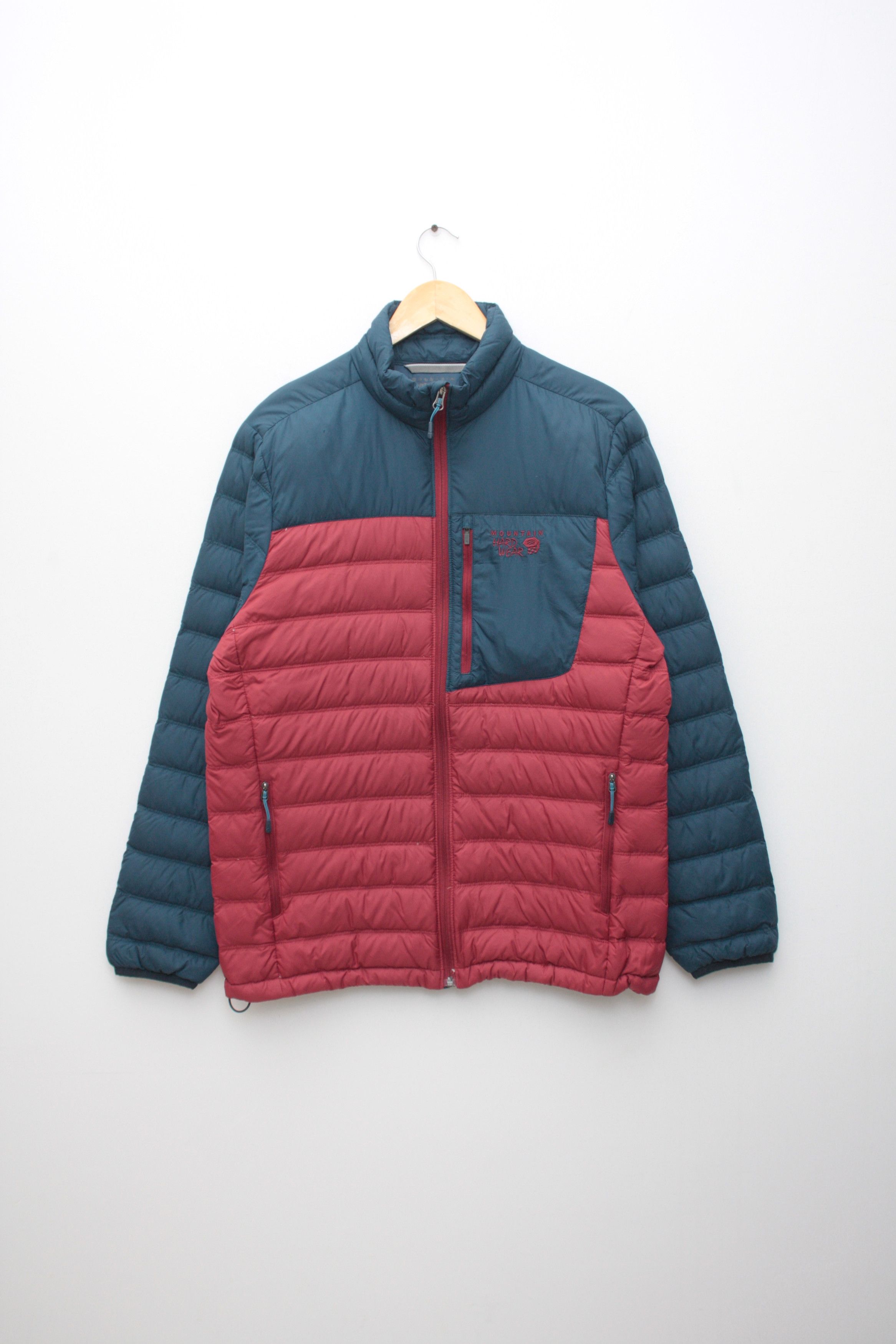 Mountain Hardwear Mountain Hardwear Micro Down Navy Red Puffer Jacket Men's Size US M / EU 48-50 / 2 - 2 Thumbnail