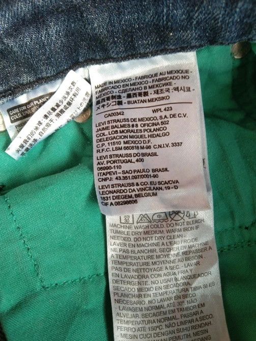 Jean × Levi's × Vintage Vintage Levis Jeans 511 Distressed Denim 33x32 Size US 33 - 9 Thumbnail