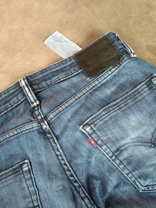 Jean × Levi's × Vintage Vintage Levis Jeans 511 Distressed Denim 33x32 Size US 33 - 4 Thumbnail