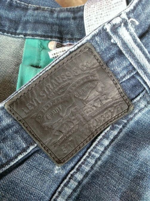 Jean × Levi's × Vintage Vintage Levis Jeans 511 Distressed Denim 33x32 Size US 33 - 5 Thumbnail