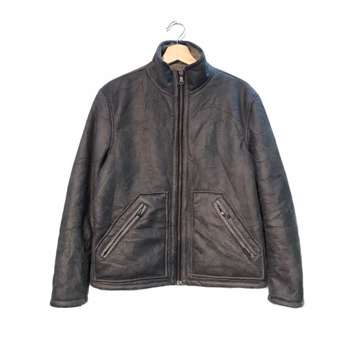 Calvin Klein Calvin Klein Leather Faux Riders Jacket | Grailed