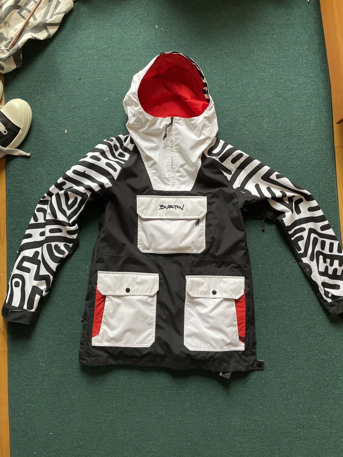 Burton Keith Haring X Burton Anorack jacket Grailed