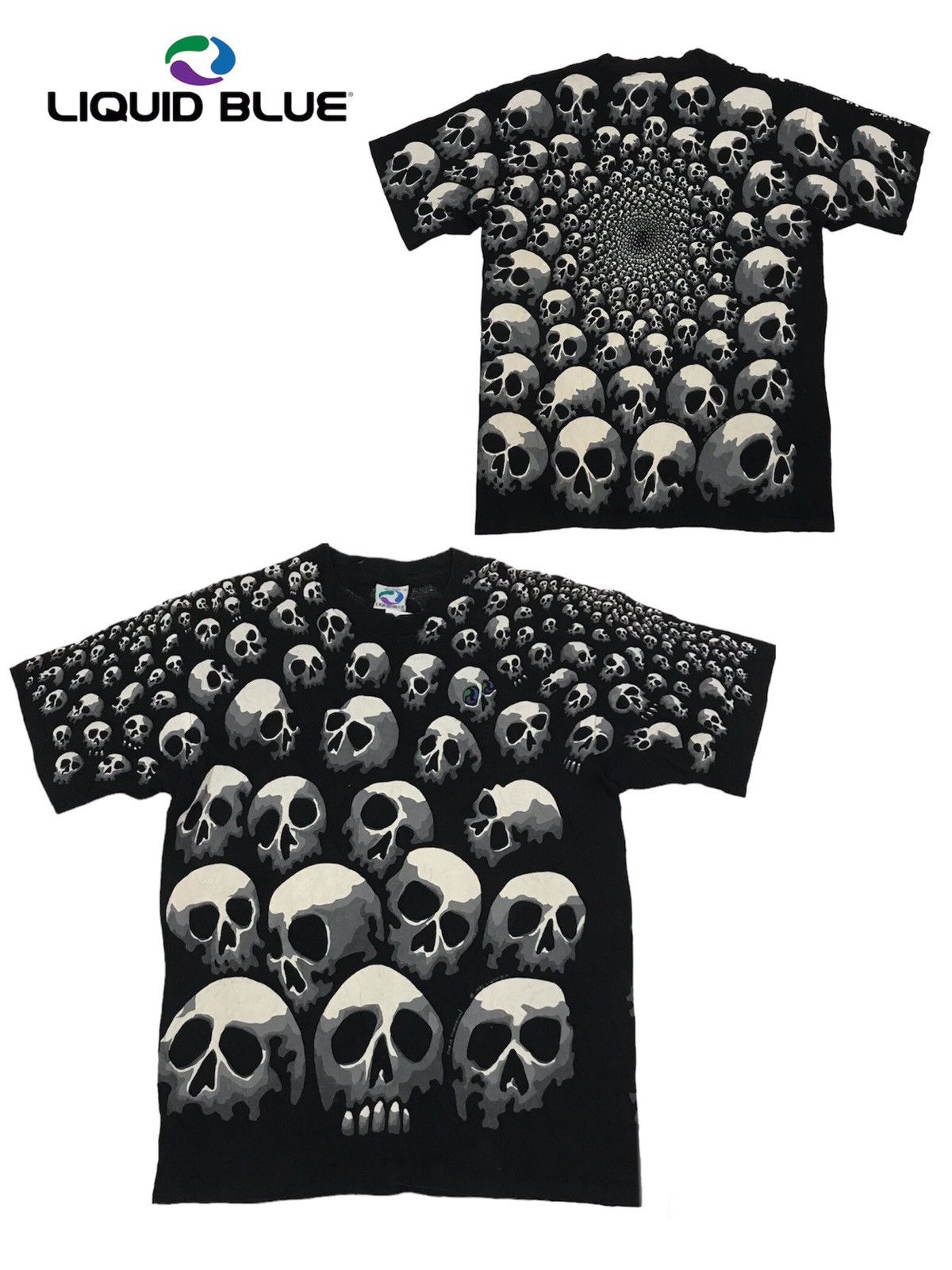 Liquid Blue Skull 1992 | Grailed