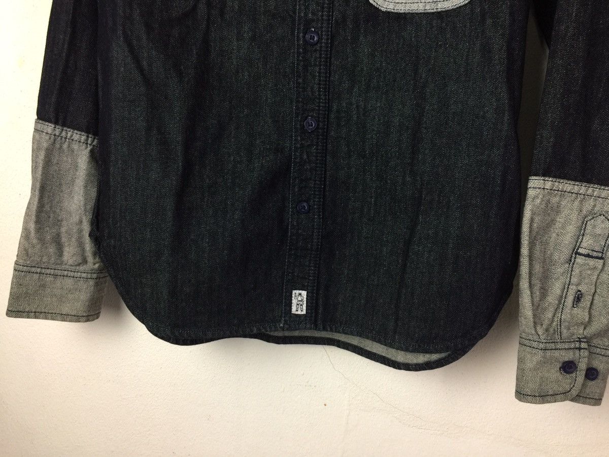 Billionaire Boys Club × Pharrell Billionaire Boys Club denim shirt big spell out on the back Size US M / EU 48-50 / 2 - 4 Thumbnail