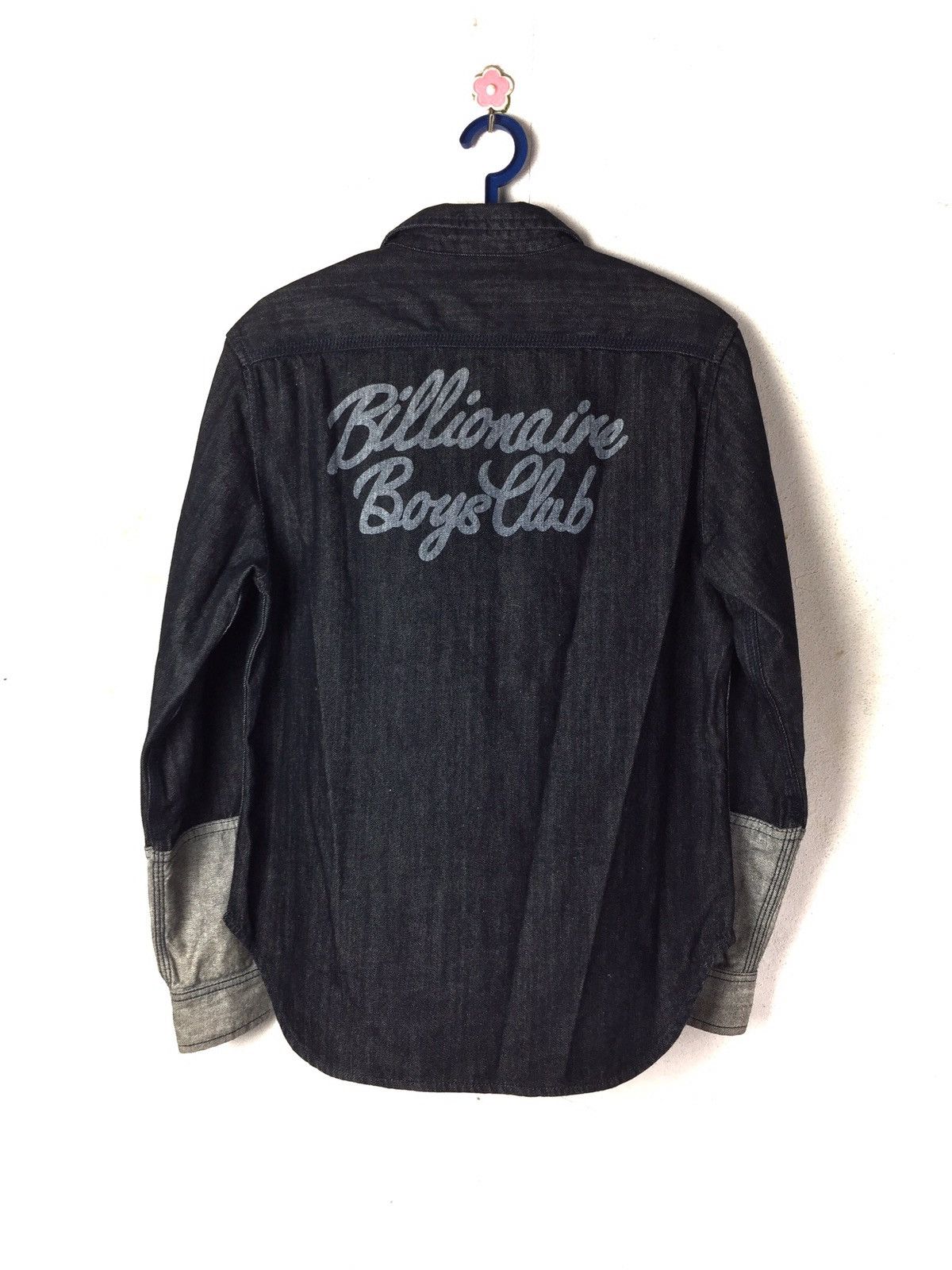 Billionaire Boys Club × Pharrell Billionaire Boys Club denim shirt big spell out on the back Size US M / EU 48-50 / 2 - 1 Thumbnail