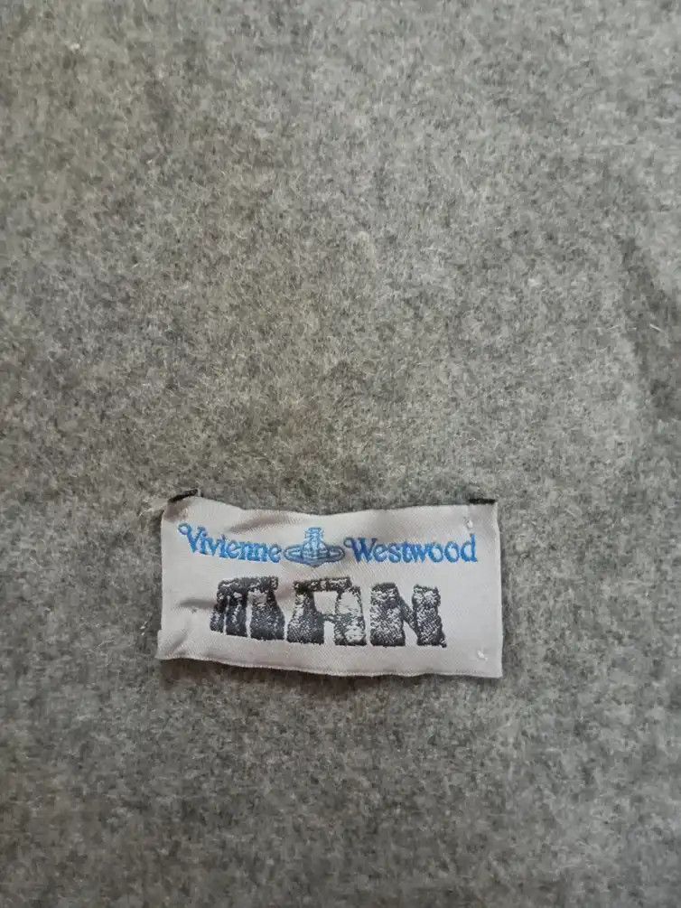 Vivienne Westwood Vivienne Westwood Wool Scarf Muffler Winter Scarf Size ONE SIZE - 4 Thumbnail