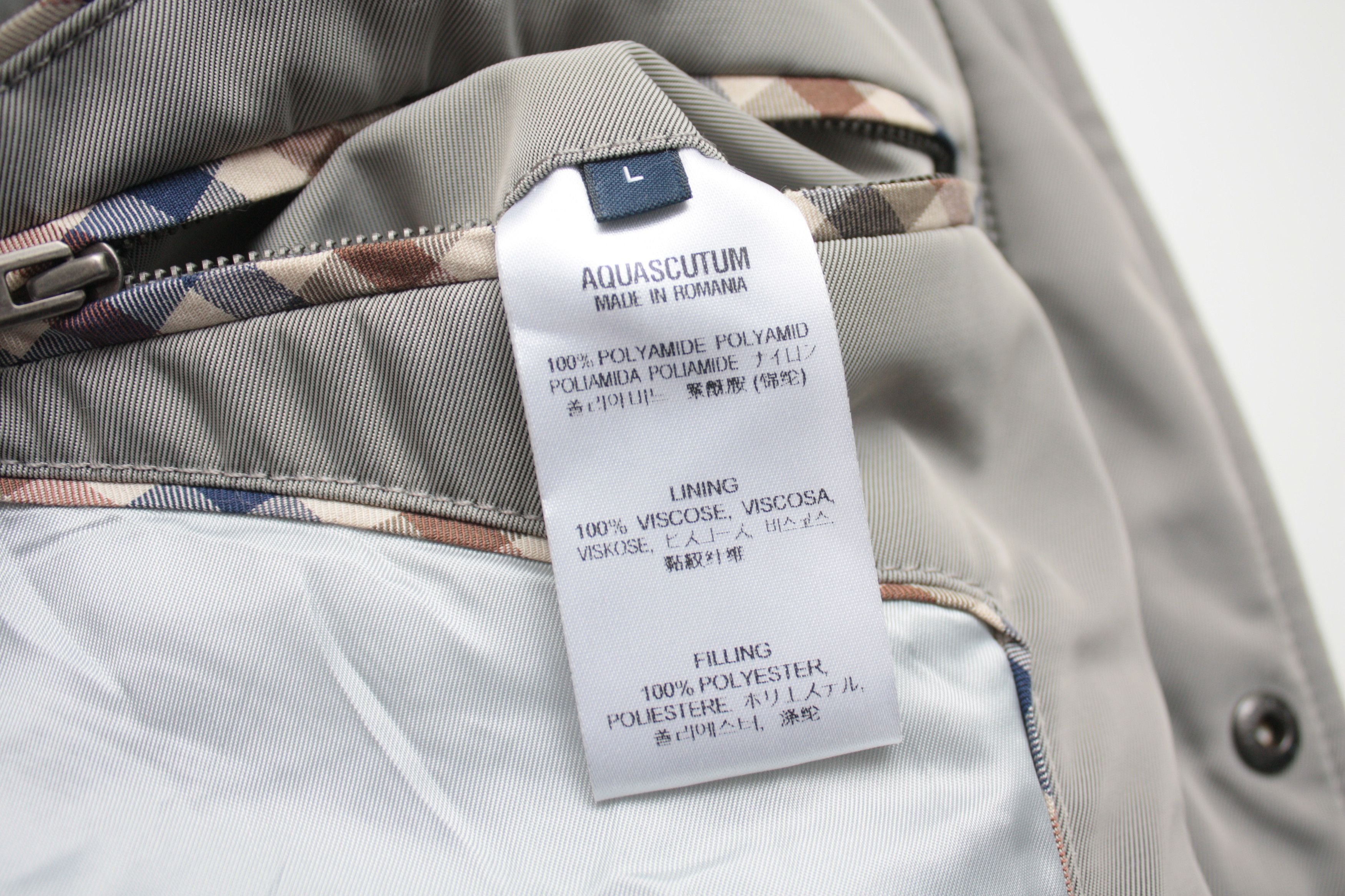 Aquascutum Aquascutum Grey Coat Men's Large Size US L / EU 52-54 / 3 - 7 Thumbnail