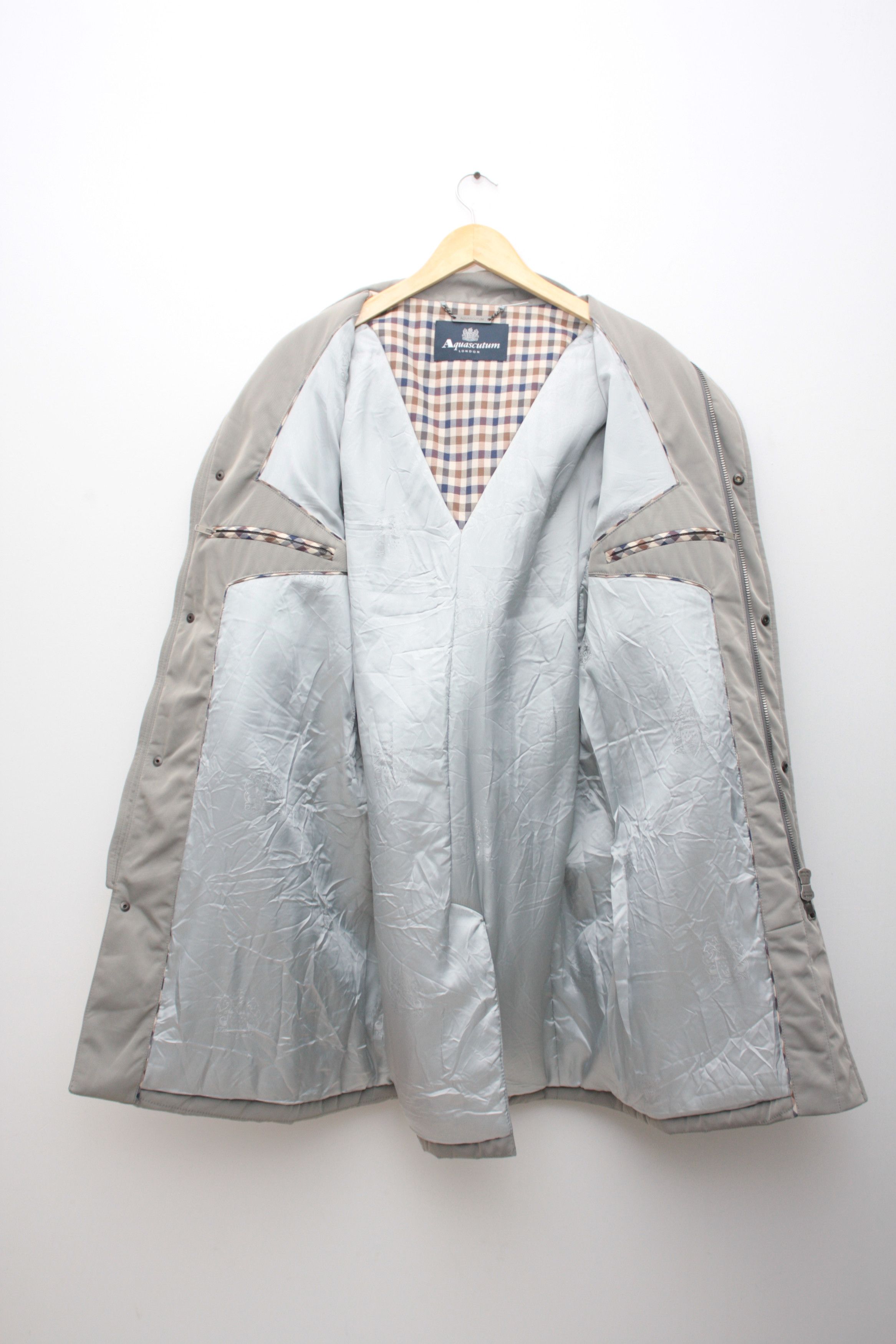 Aquascutum Aquascutum Grey Coat Men's Large Size US L / EU 52-54 / 3 - 4 Thumbnail