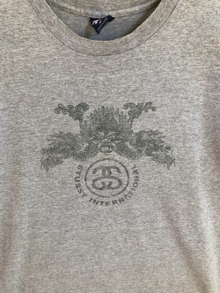 Stussy RARE🔥VINTAGE STUSSY DRAGON MADE IN USA SINGLE STITCH TEE Size US M / EU 48-50 / 2 - 3 Thumbnail