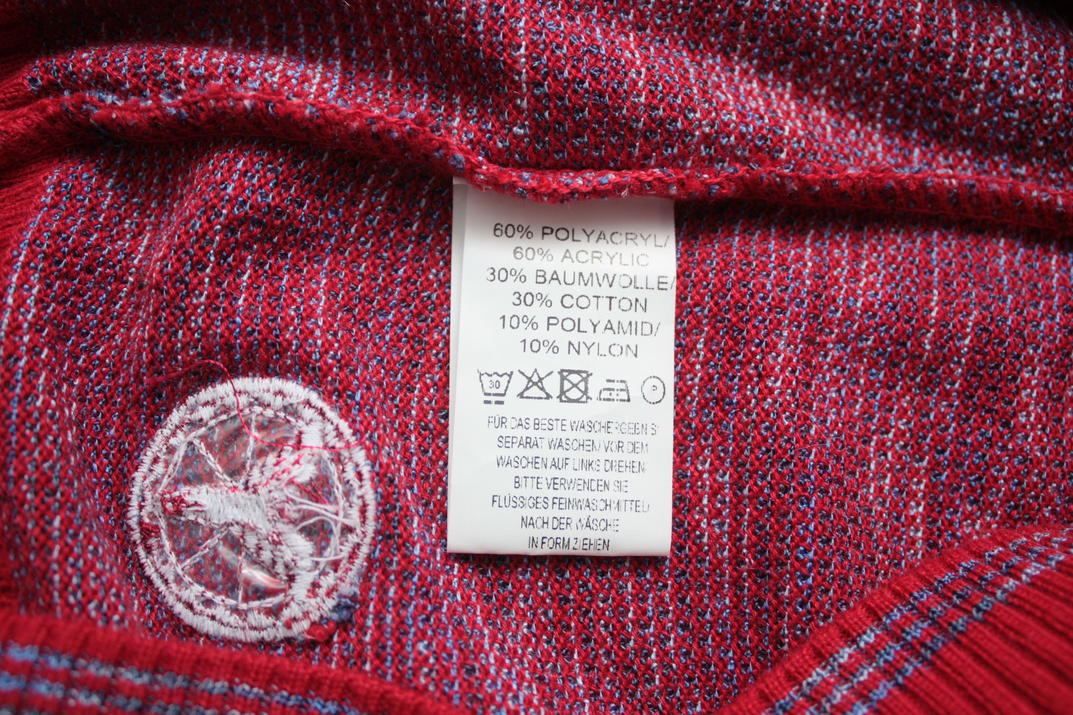 Carlo Colucci Carlo Colucci Red Sweatshirt Made In Italy XL Men's Size US L / EU 52-54 / 3 - 6 Thumbnail