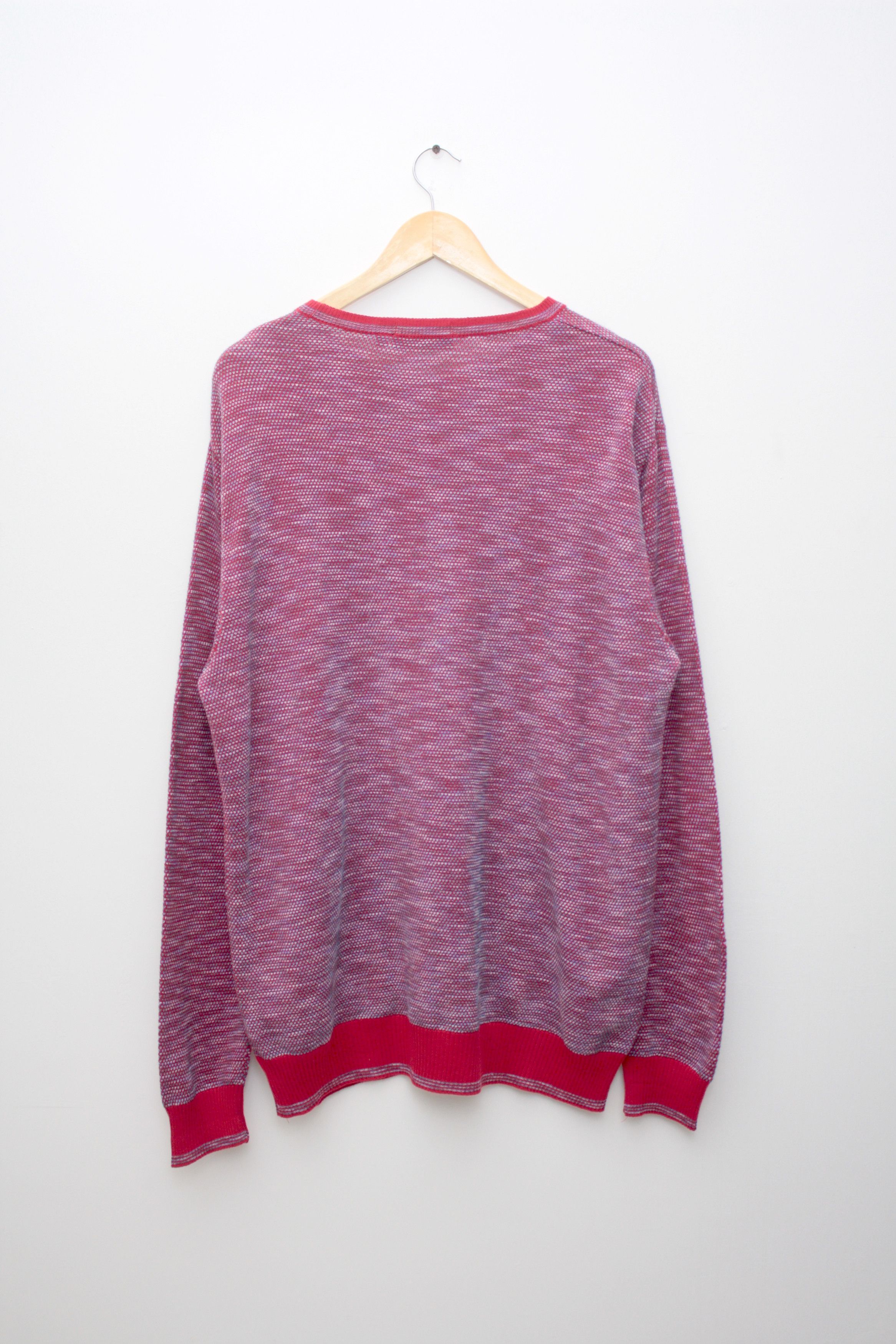 Carlo Colucci Carlo Colucci Red Sweatshirt Made In Italy XL Men's Size US L / EU 52-54 / 3 - 2 Thumbnail