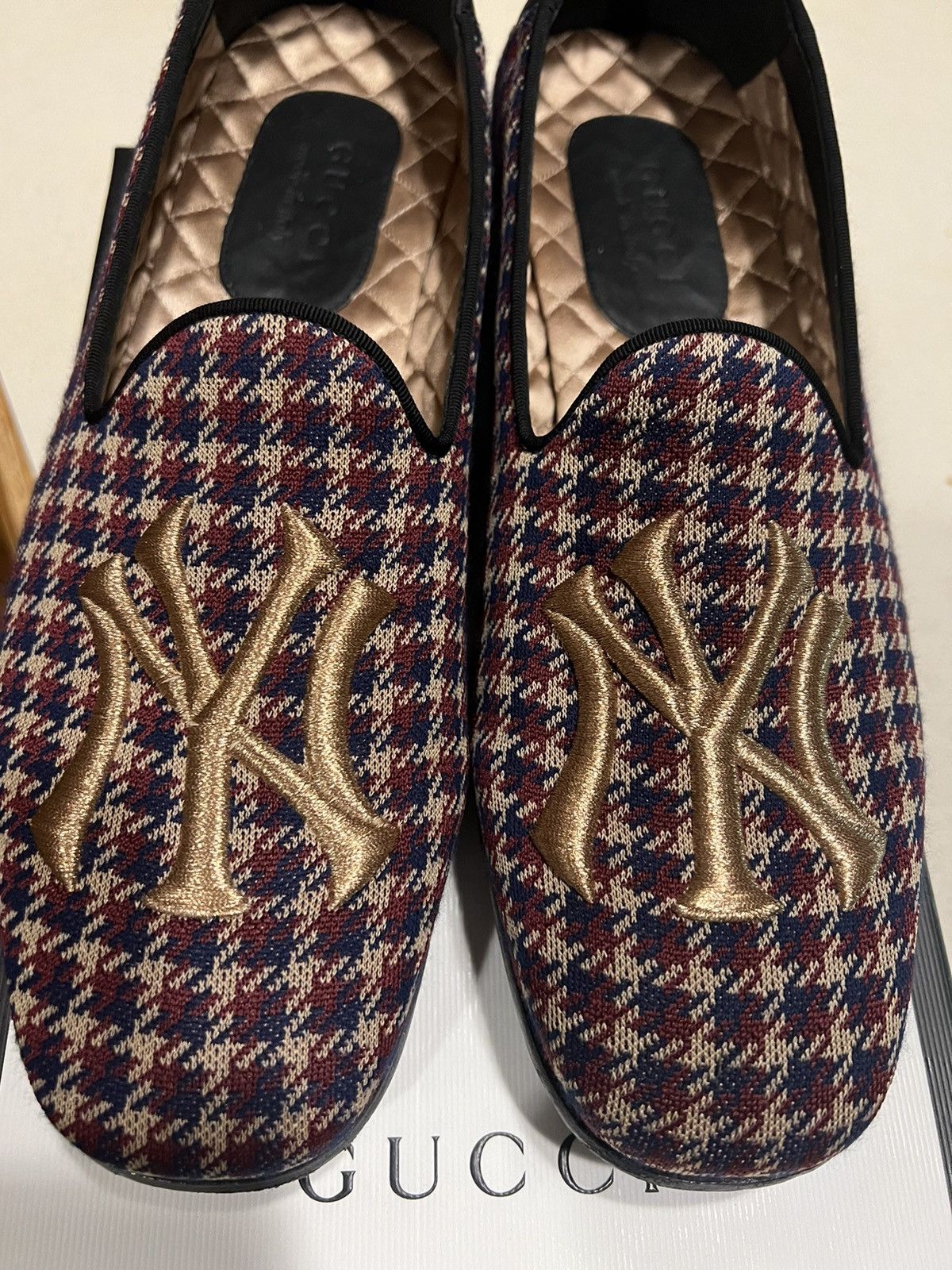 Gucci Gucci x Yankees Loafers Grailed