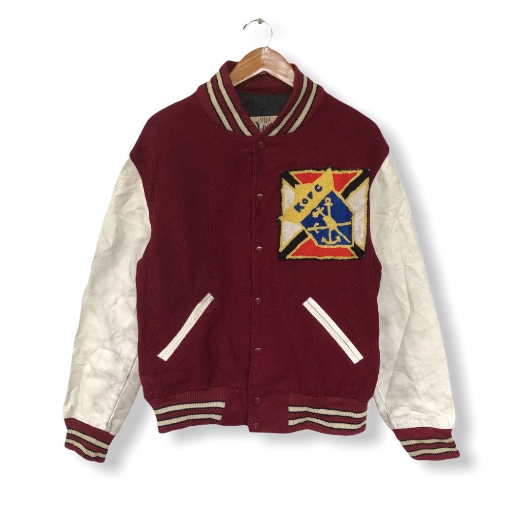 Vintage offers Knights Of Columbus Bomber Jacket