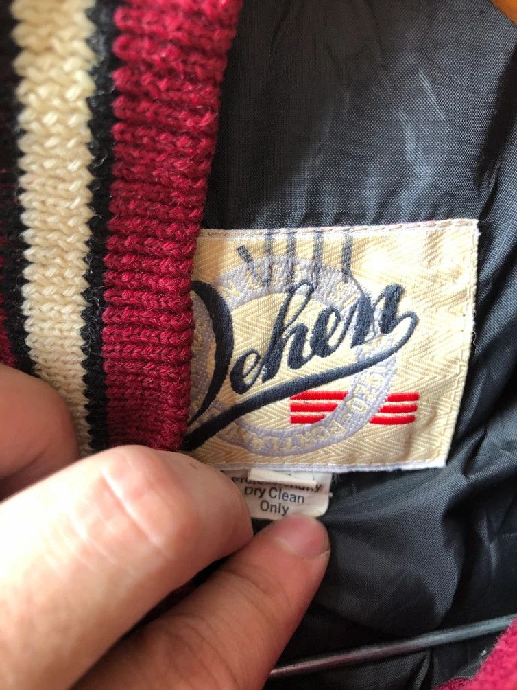 Dehen 1920 VINTAGE KNIGHTS OF COLUMBUS WOOL/LEATHER LOOSE VARSITY Size US M / EU 48-50 / 2 - 9 Thumbnail