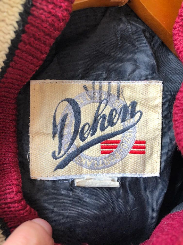Dehen 1920 VINTAGE KNIGHTS OF COLUMBUS WOOL/LEATHER LOOSE VARSITY Size US M / EU 48-50 / 2 - 10 Thumbnail