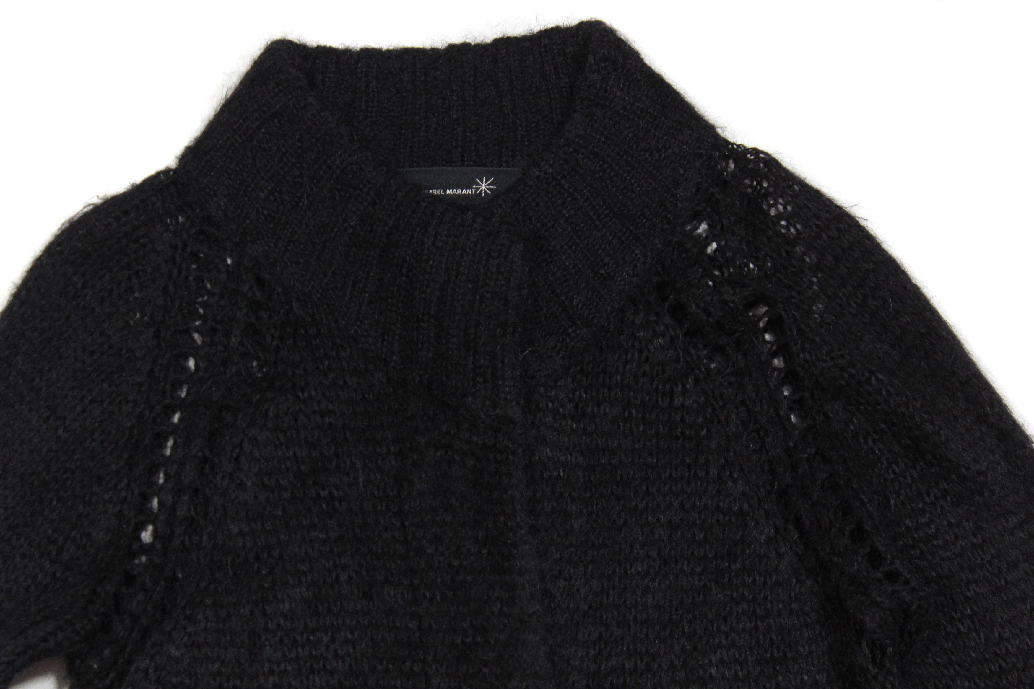Isabel Marant Mohair Long Knit Cardigan Size M / US 6-8 / IT 42-44 - 4 Thumbnail
