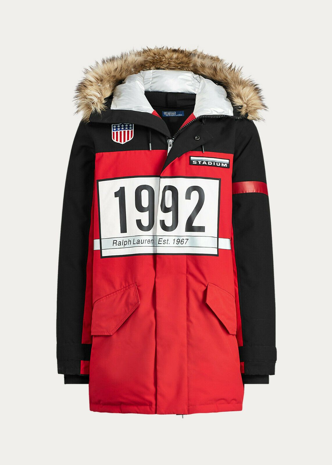 Image of Polo Ralph Laurent Winter Stadium Ski 1992 Annex 2Xl- , Men's