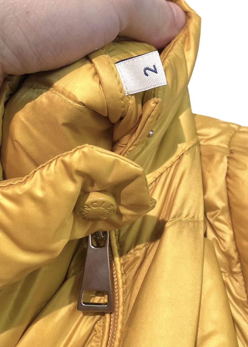 Moncler Moncler Yellow Lans Down Jacket Size M / US 6-8 / IT 42-44 - 8 Thumbnail