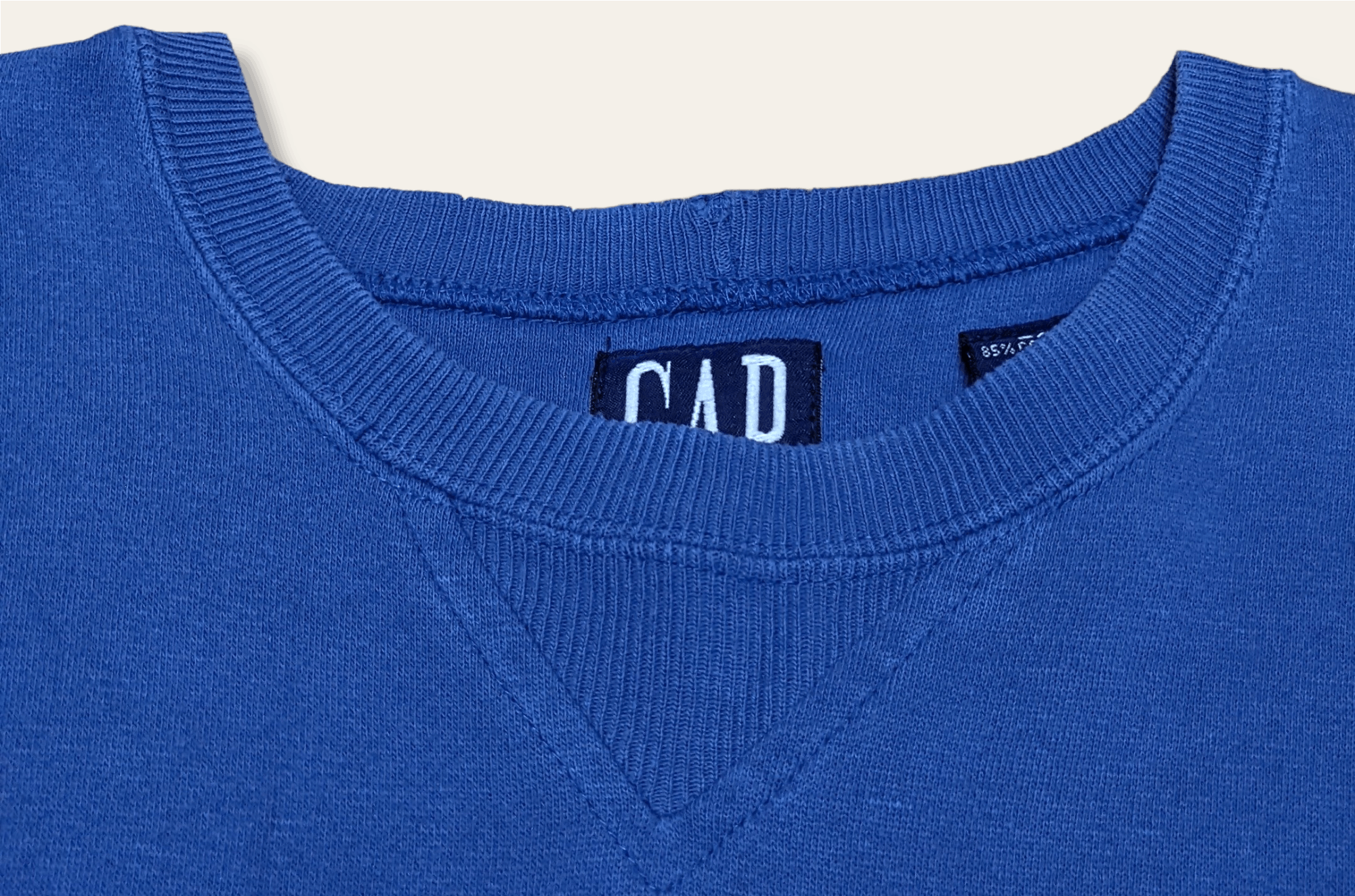 Gap × Vintage Vintage 80s Gap PigPen Clothing Blank Crewneck Sweatshirt Size US L / EU 52-54 / 3 - 8 Thumbnail