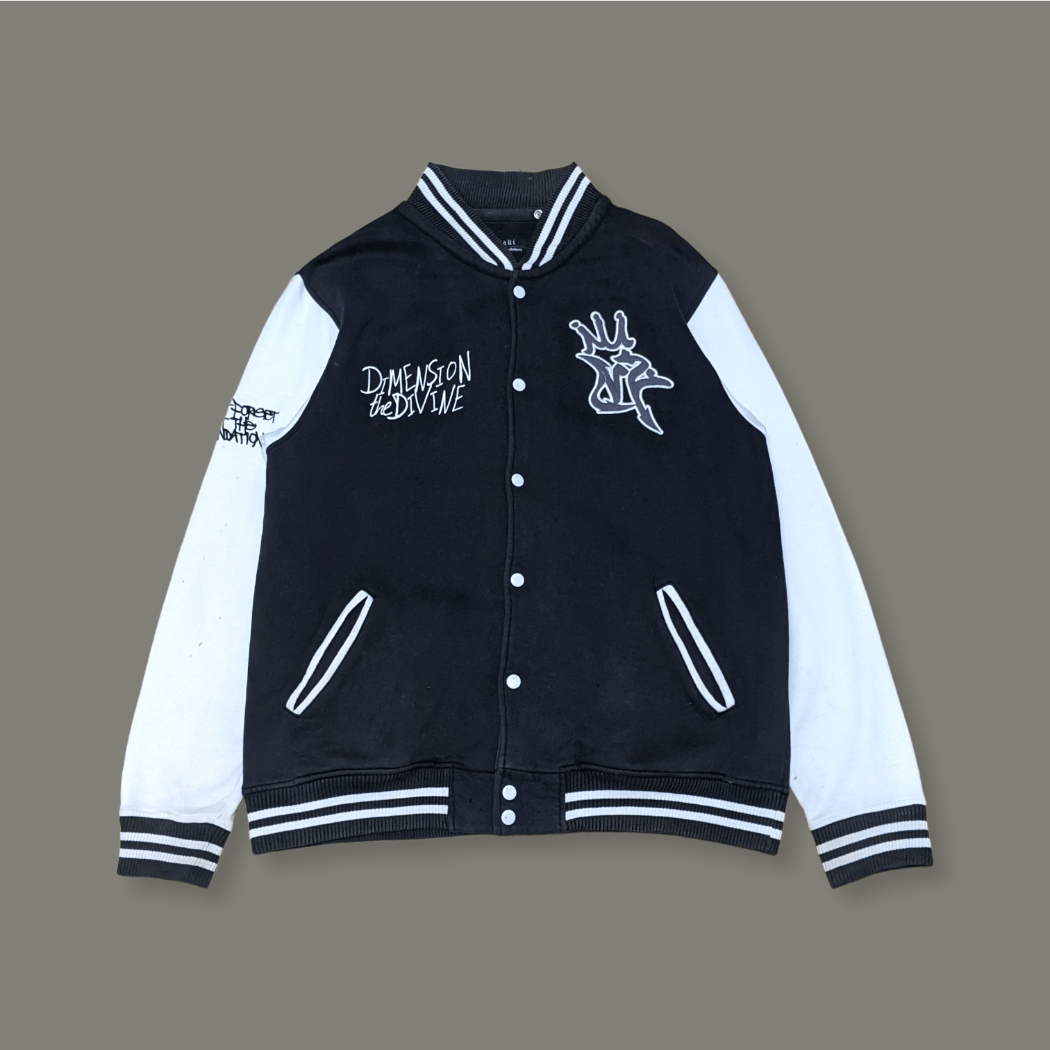 Japanese Brand × Seditionaries × Vintage Vintage Japanese Streetwear Varaki Grafitti Varsity Jacket Size US XL / EU 56 / 4 - 2 Thumbnail