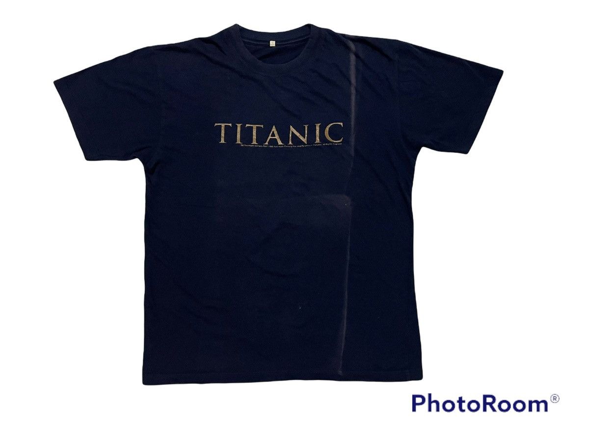 Other × Vintage Vintage 1998 Titanic Movie Film Promo Tee Shirt Size US L / EU 52-54 / 3 - 1 Thumbnail