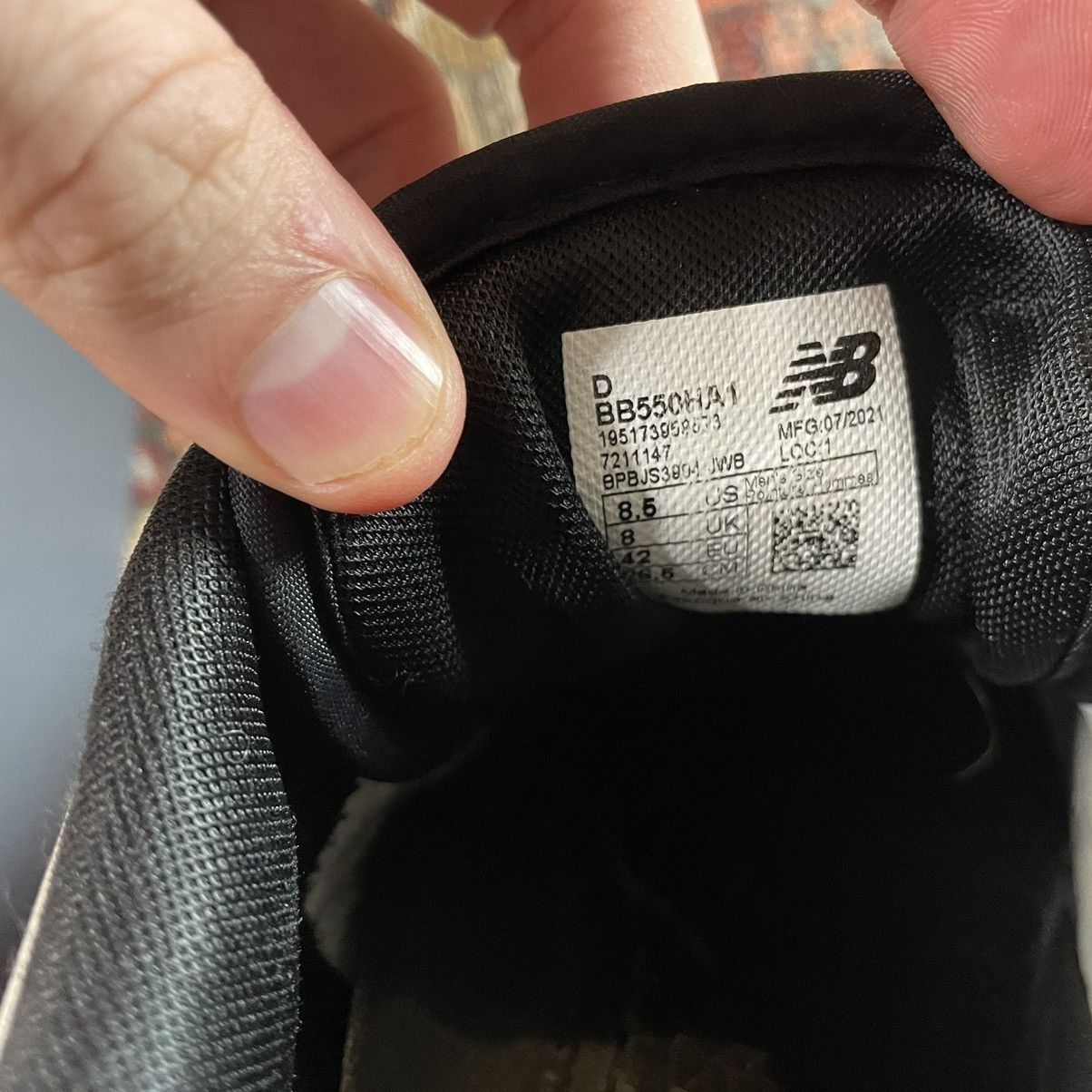 New Balance New Balance 550 OREO Size US 8.5 / EU 41-42 - 8 Thumbnail