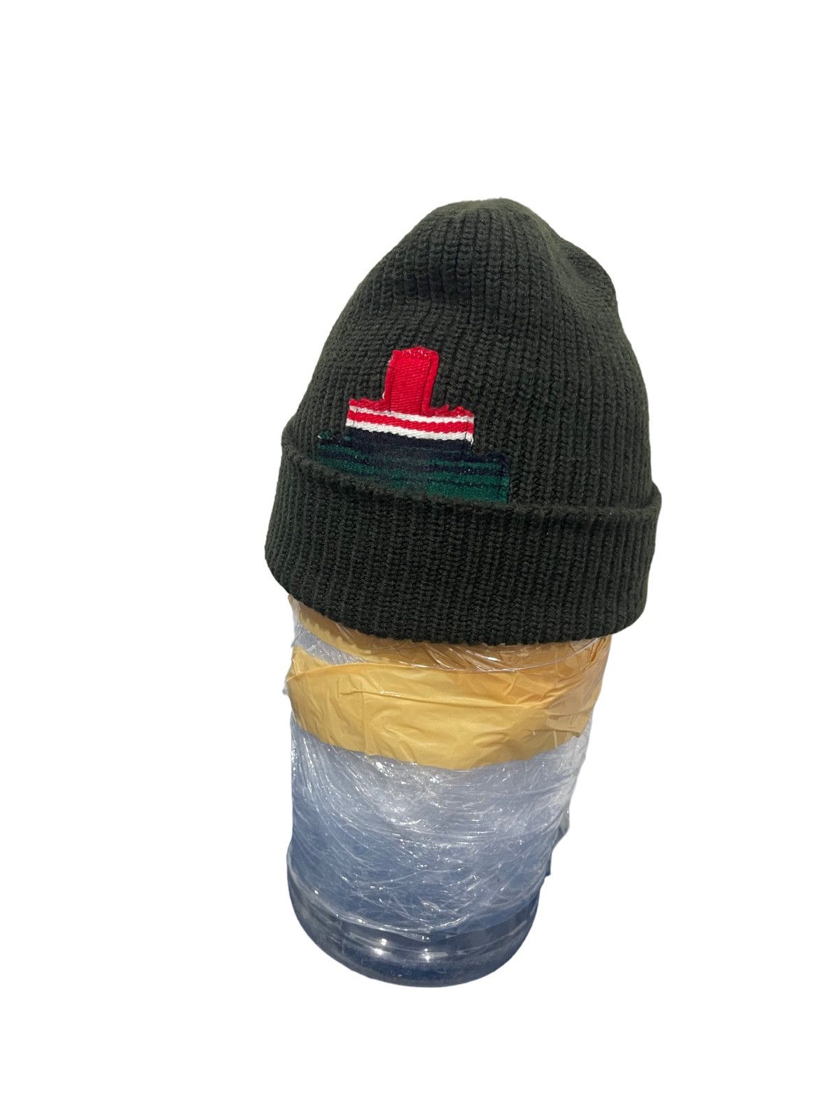 Japanese Brand Vintage J.27 Japan Wool Beanie Green Army Skater Size ONE SIZE - 5 Thumbnail