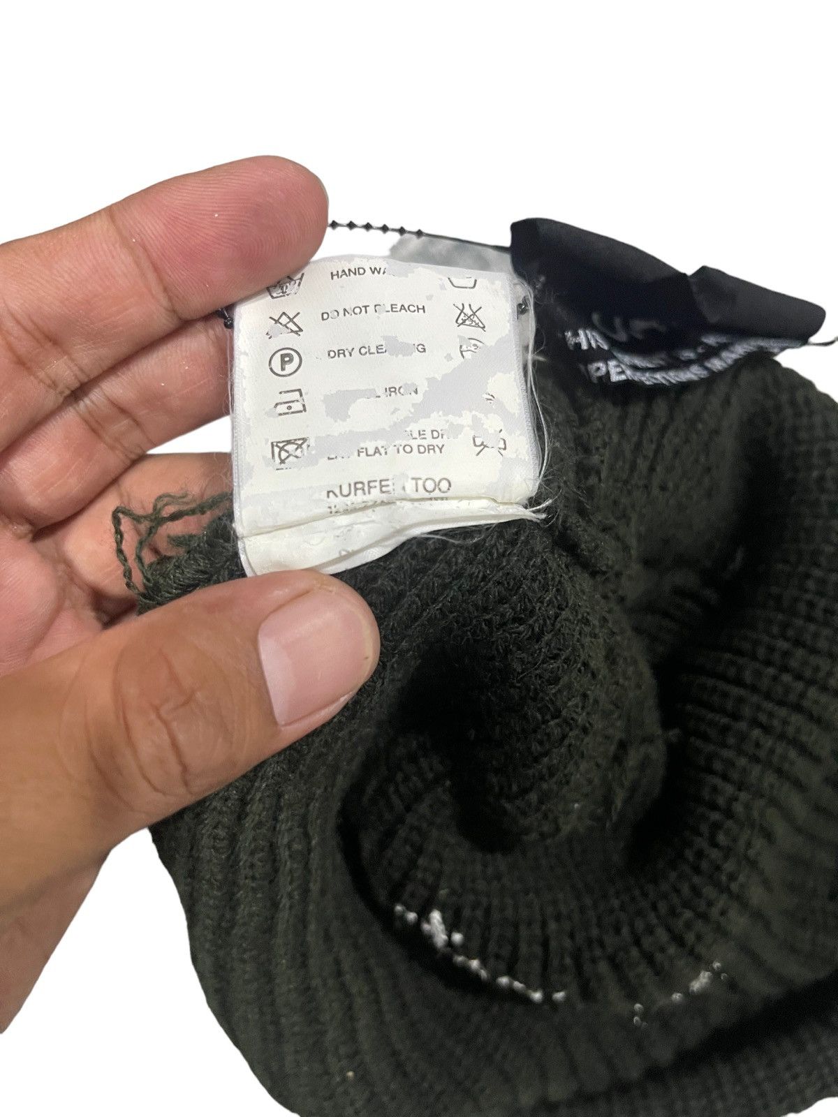 Japanese Brand Vintage J.27 Japan Wool Beanie Green Army Skater Size ONE SIZE - 12 Thumbnail