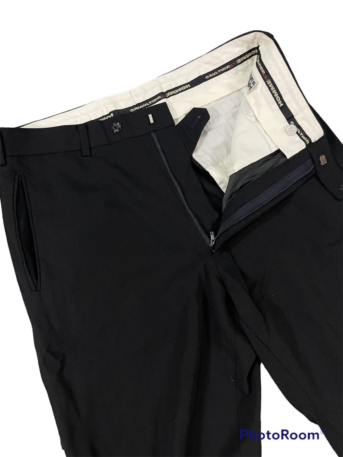 Jean Paul Gaultier Jean Paul Gaultier Homme Object Black Trousers Pant Size US 30 / EU 46 - 8 Thumbnail