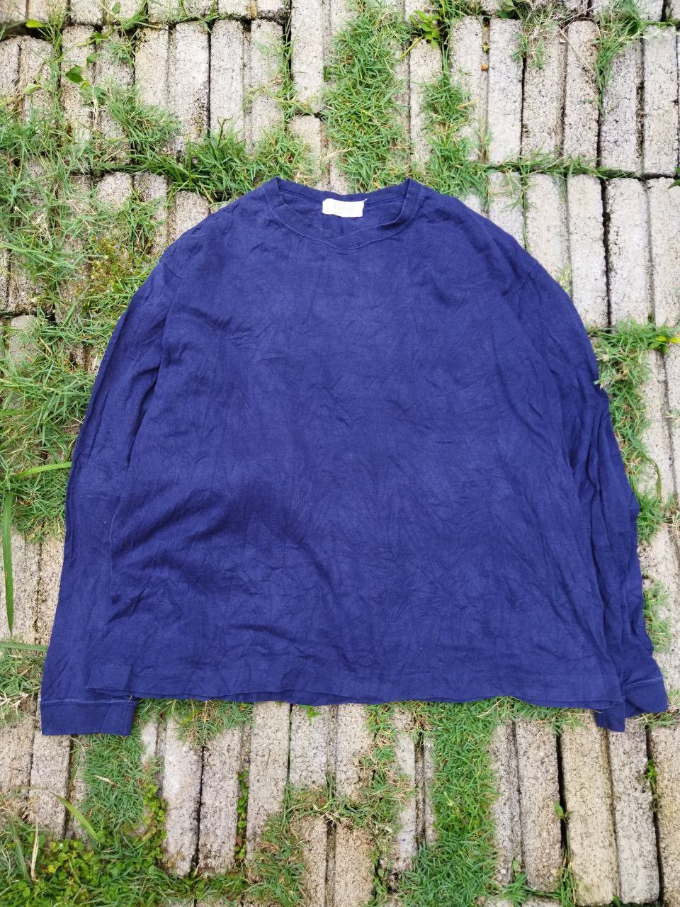 Y's Y's Bis Le Bleu Collar Tshirt Size US L / EU 52-54 / 3 - 1 Thumbnail