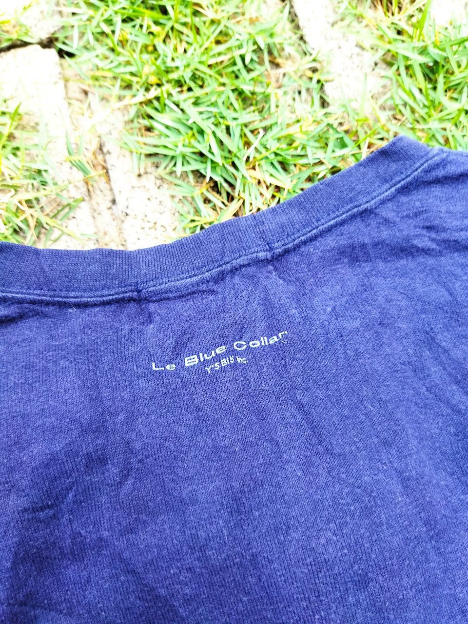 Y's Y's Bis Le Bleu Collar Tshirt Size US L / EU 52-54 / 3 - 6 Thumbnail