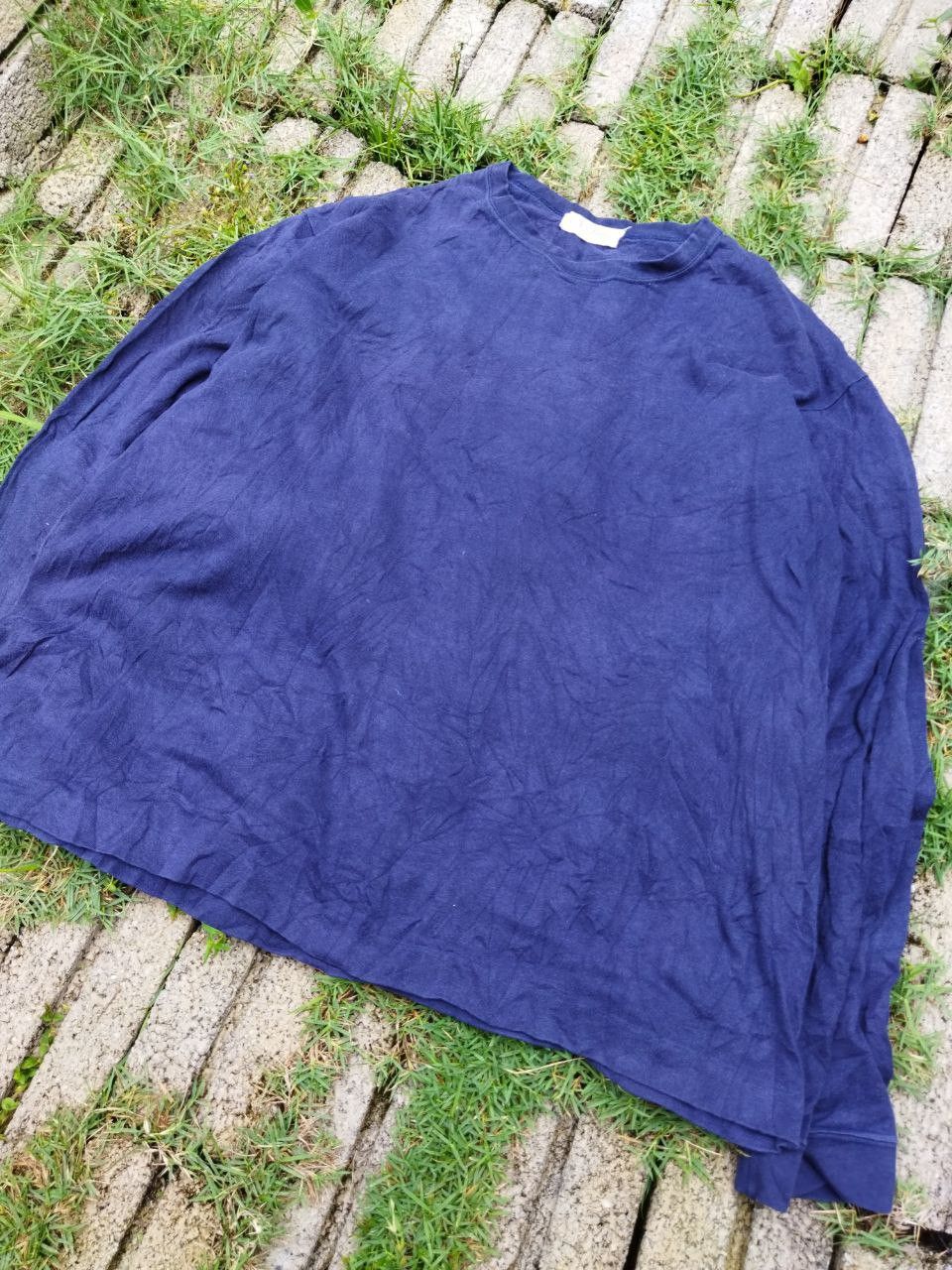 Y's Y's Bis Le Bleu Collar Tshirt Size US L / EU 52-54 / 3 - 2 Thumbnail