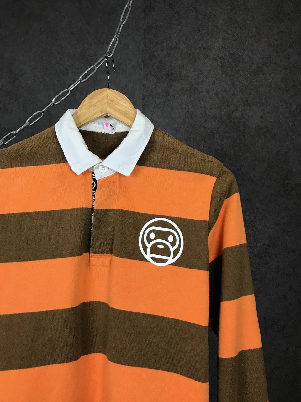 Bape Baby Milo Bape multicolor polo longsleeve Size S / US 4 / IT 40 - 2 Thumbnail