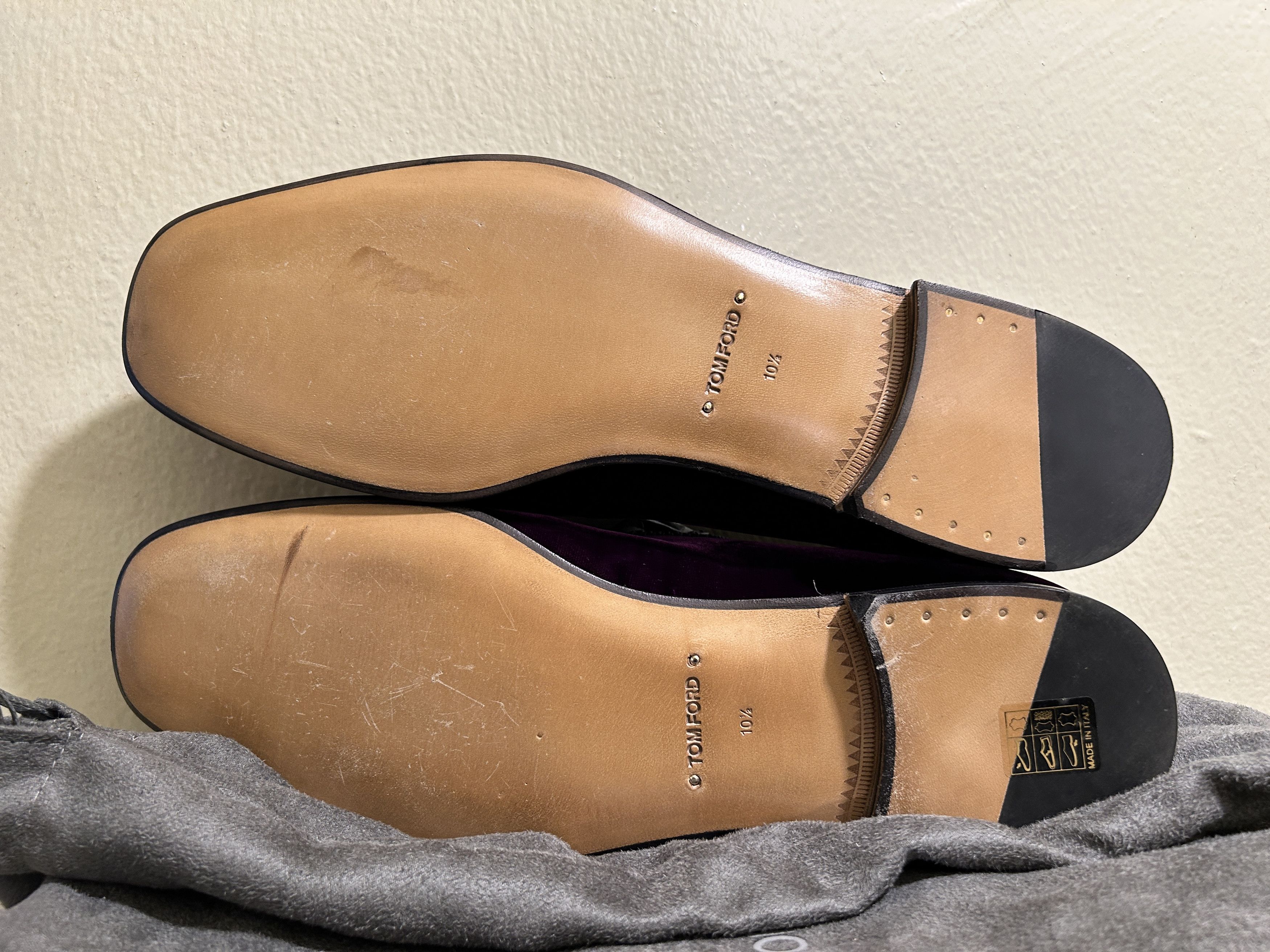 Tom Ford Tom Ford William Tassel Evening Loafer Velvet Purple Size US 10.5 / EU 43-44 - 7 Thumbnail
