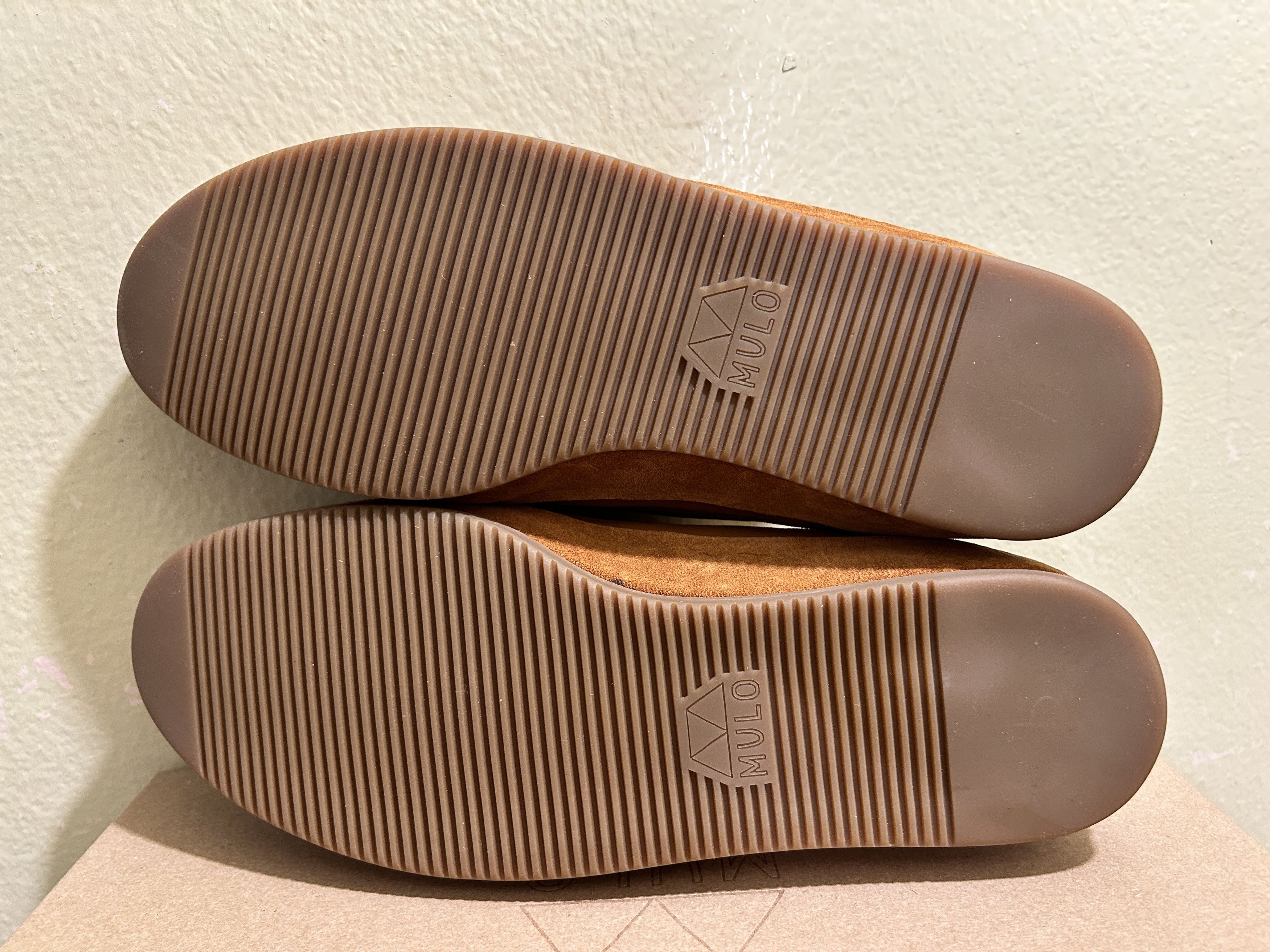 MULO MULO Shearling Suede Slippers - Brown Size US 10 / EU 43 - 6 Thumbnail