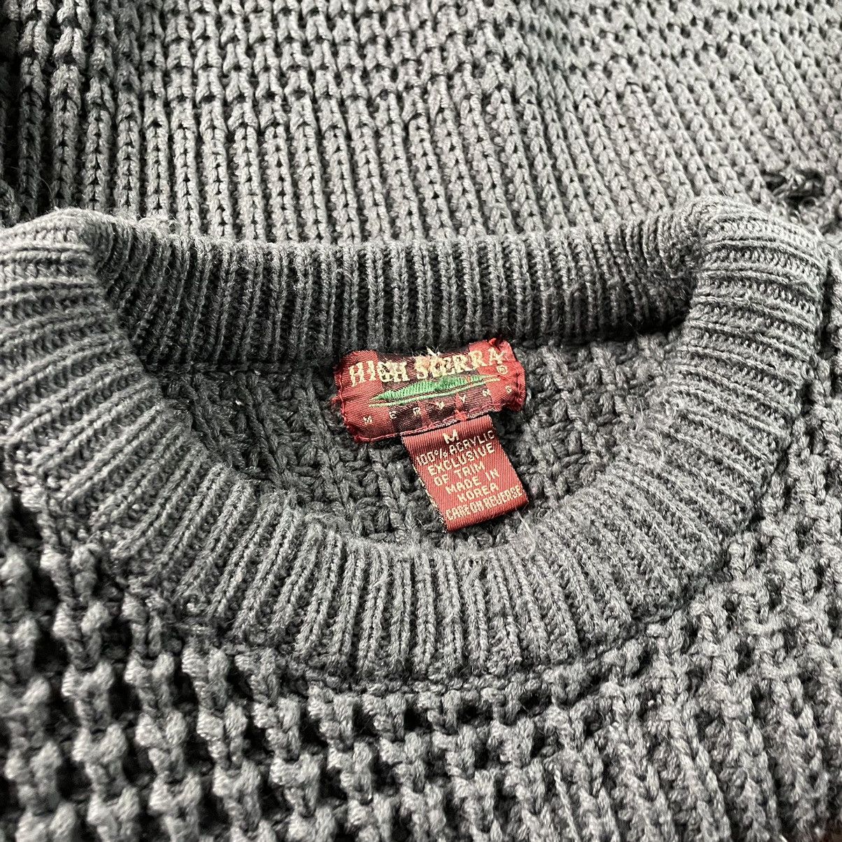 Gap (L) Vintage Thrashed & Faded Crazy Chunky Knit Sweater BOXY Size US L / EU 52-54 / 3 - 5 Thumbnail