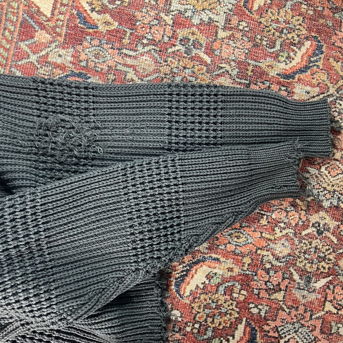 Gap (L) Vintage Thrashed & Faded Crazy Chunky Knit Sweater BOXY Size US L / EU 52-54 / 3 - 6 Thumbnail
