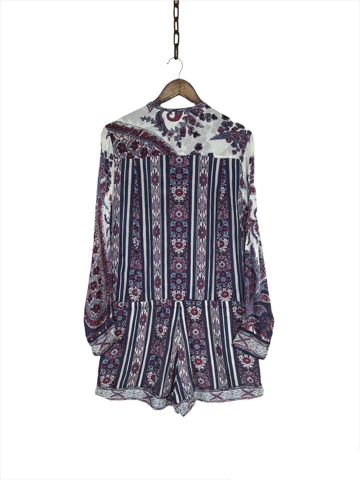 Isabel Marant Isabel Marant Playsuits Taylor Paislee Floral Romper Size M / US 6-8 / IT 42-44 - 3 Thumbnail