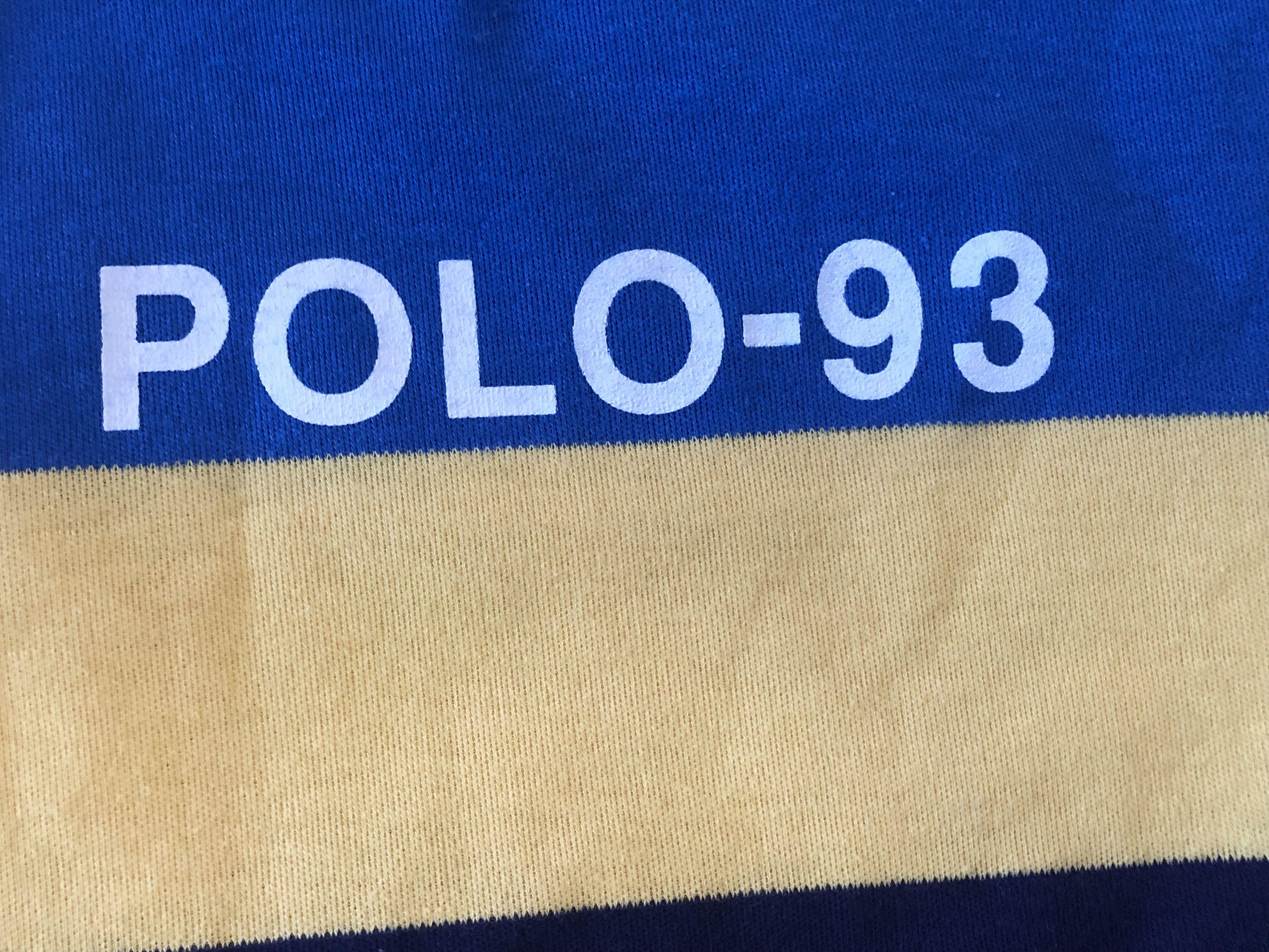 Polo Ralph Lauren VINTAGE Polo Ralph Lauren RL-67 1993 Polo Shirt XL Size US XL / EU 56 / 4 - 4 Thumbnail