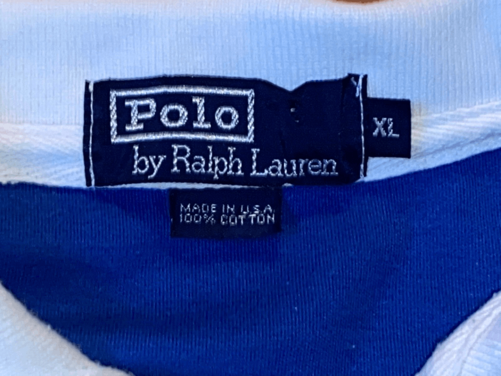Polo Ralph Lauren VINTAGE Polo Ralph Lauren RL-67 1993 Polo Shirt XL Size US XL / EU 56 / 4 - 13 Thumbnail