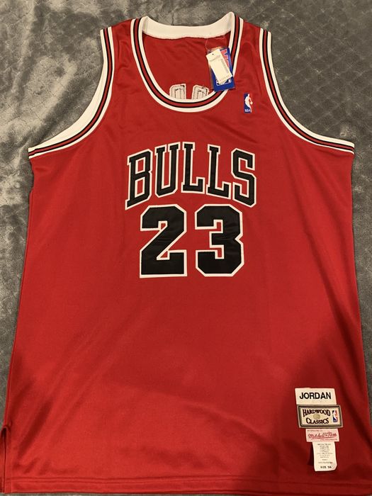 Nike Hardwood Classics Michael Jordan #23 Chicago Bulls Jersey NBA Finals  Sz 50